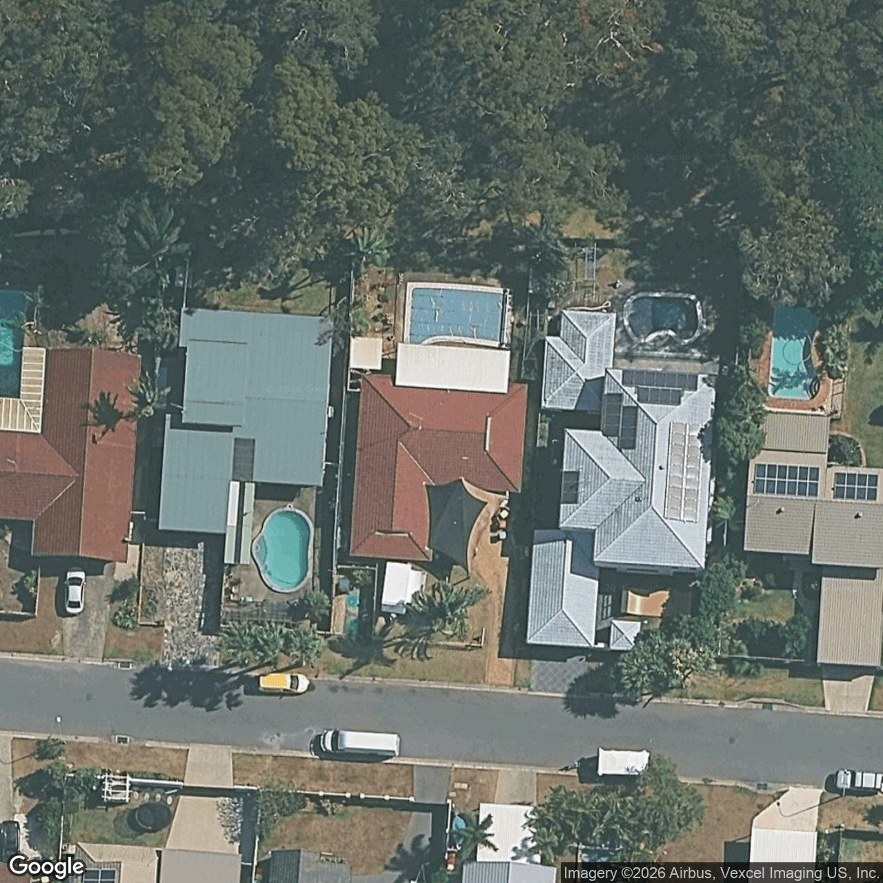 Aerial view of 19 Bittern Avenue, Burleigh Waters QLD 4220