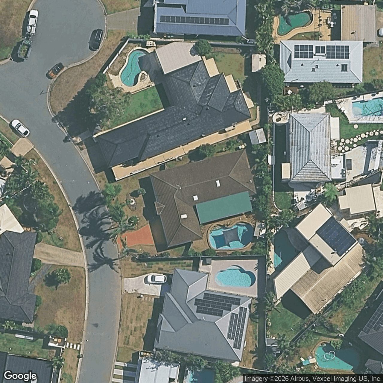 Aerial view of 5 Bittern Avenue, Burleigh Waters QLD 4220