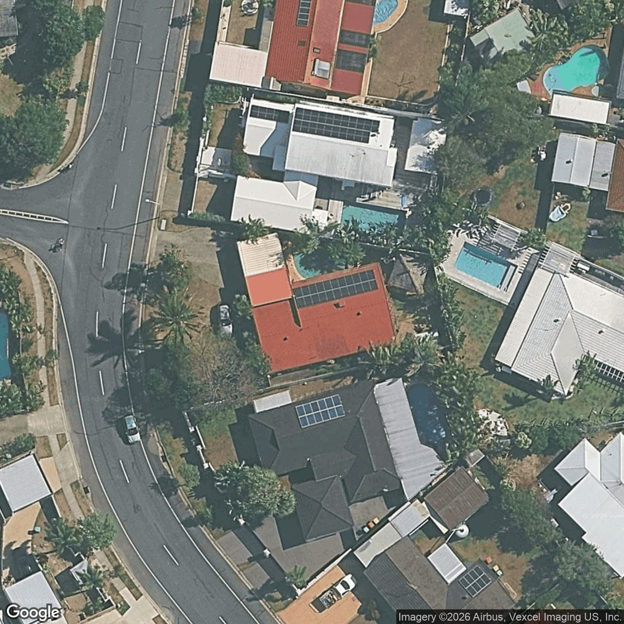 Aerial view of 11 Anthony Drive, Burleigh Waters QLD 4220