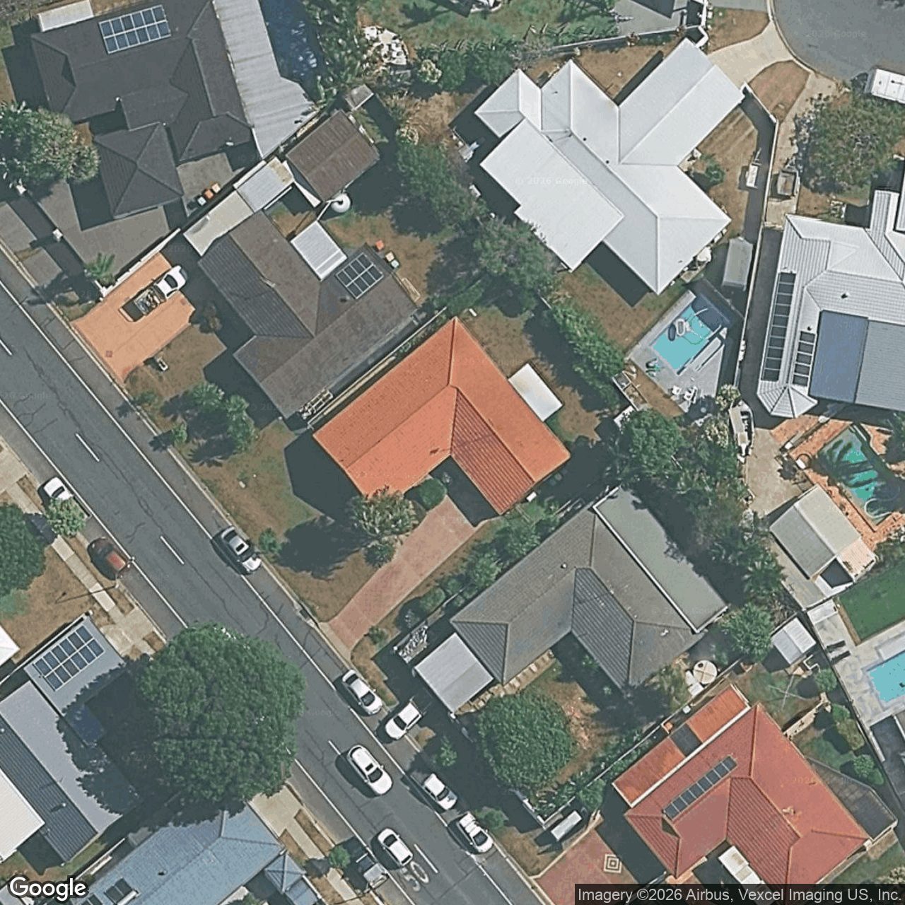 Aerial view of 5 Anthony Drive, Burleigh Waters QLD 4220