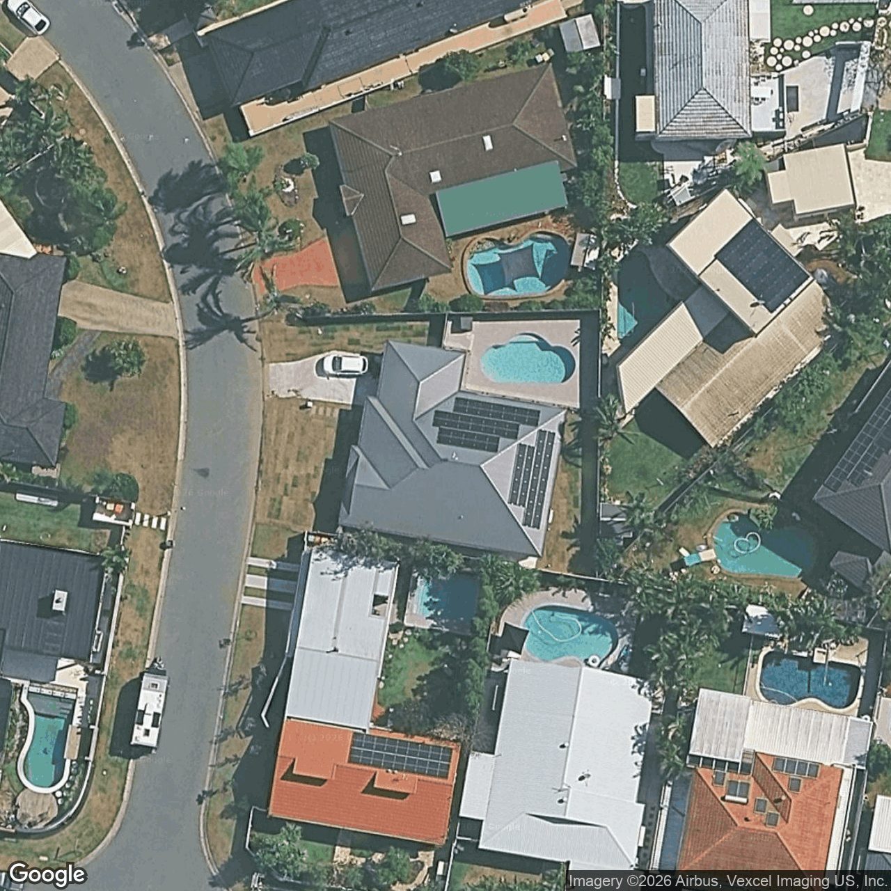 Aerial view of 3 Bittern Avenue, Burleigh Waters QLD 4220