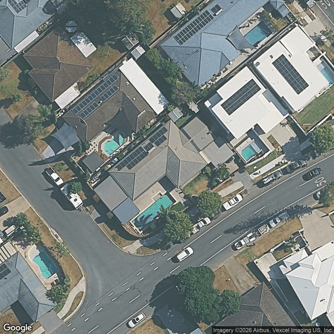 Aerial view of 65 Honeyeater Drive, Burleigh Waters QLD 4220