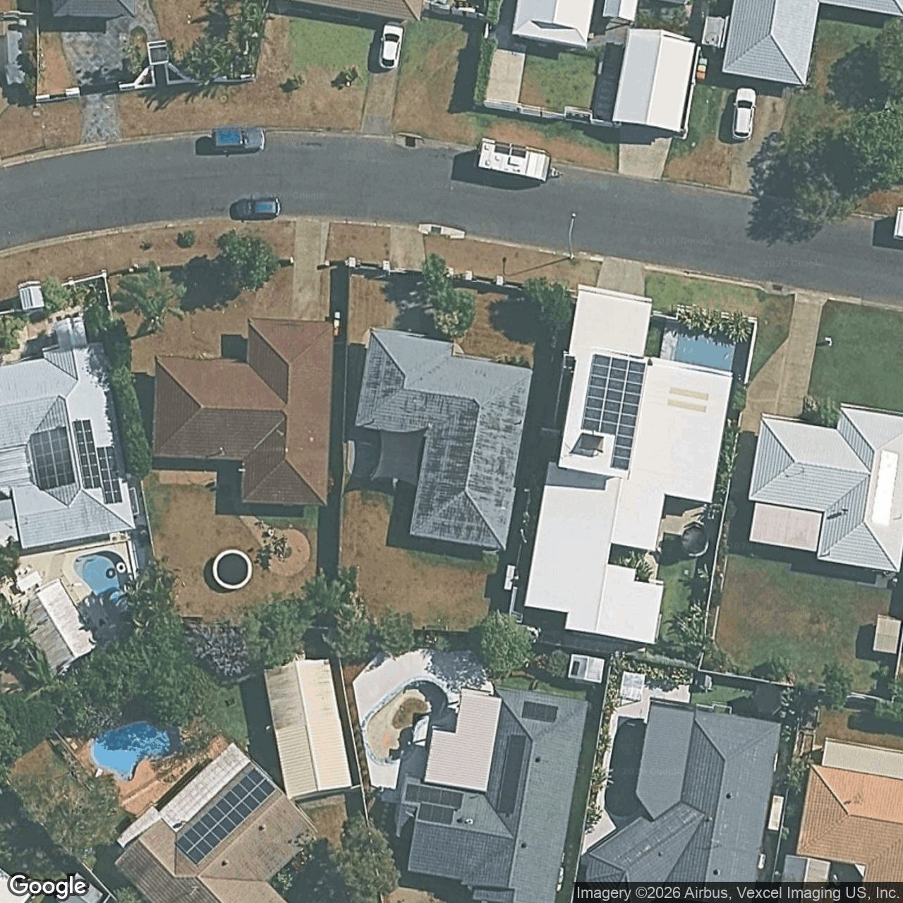 Aerial view of 16 Pipit Parade, Burleigh Waters QLD 4220