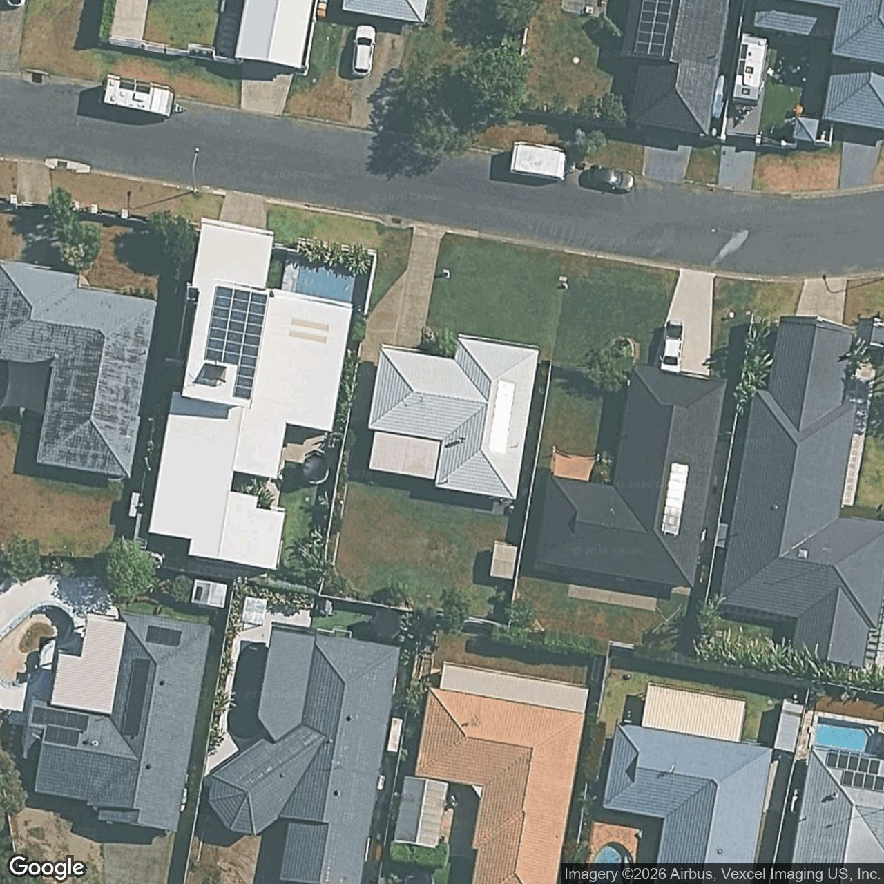 Aerial view of 12 Pipit Parade, Burleigh Waters QLD 4220