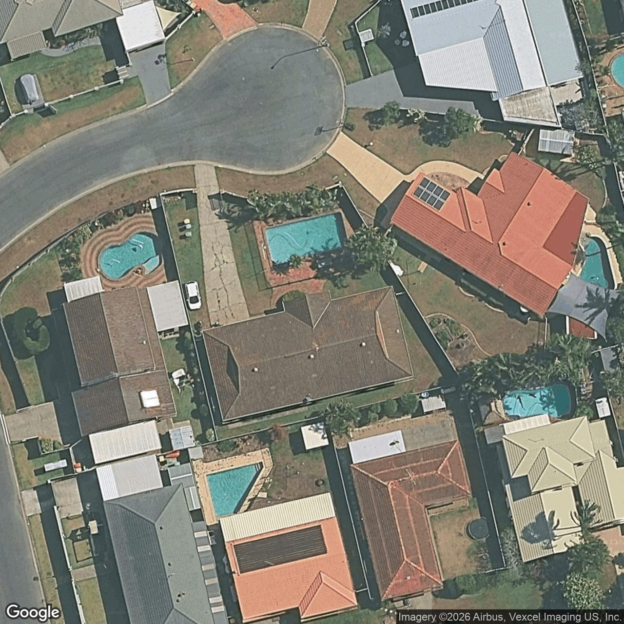 Aerial view of 3 Darter Court, Burleigh Waters QLD 4220