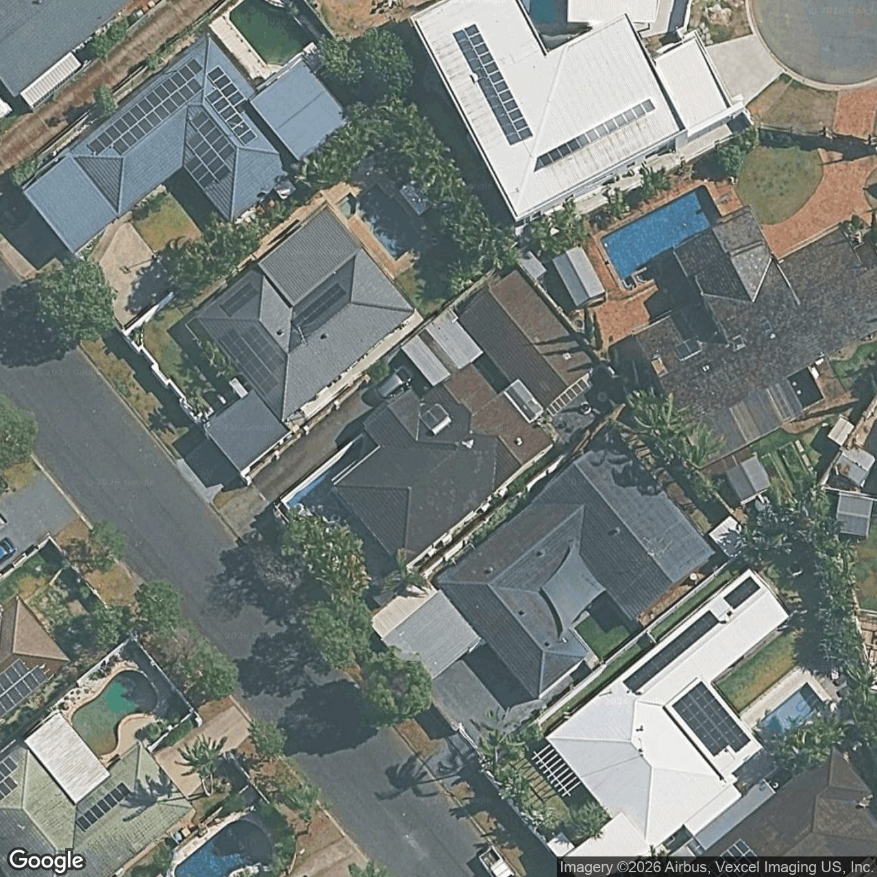 Aerial view of 9 Grebe Place, Burleigh Waters QLD 4220