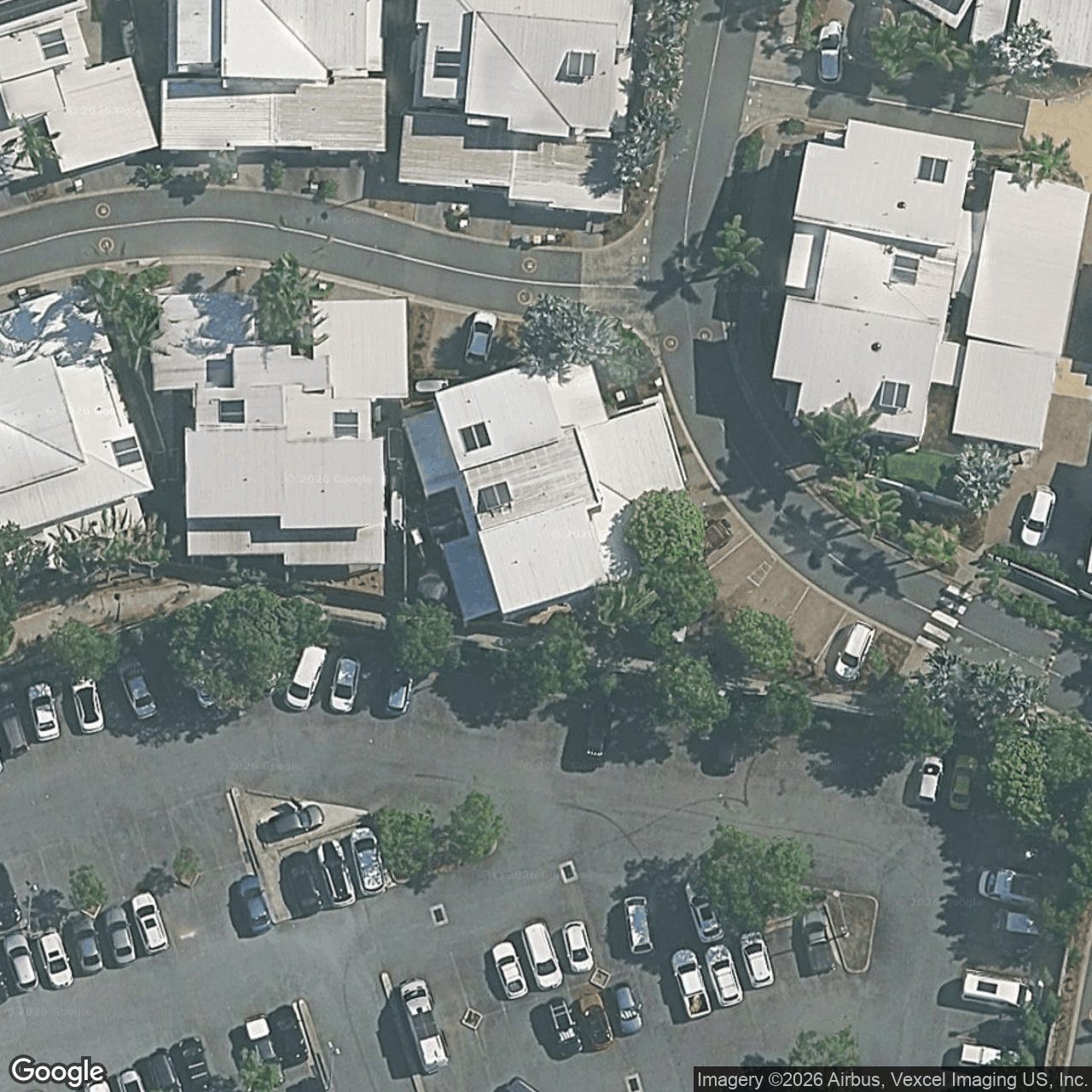Aerial view of 1 Tours Way, Burleigh Waters QLD 4220