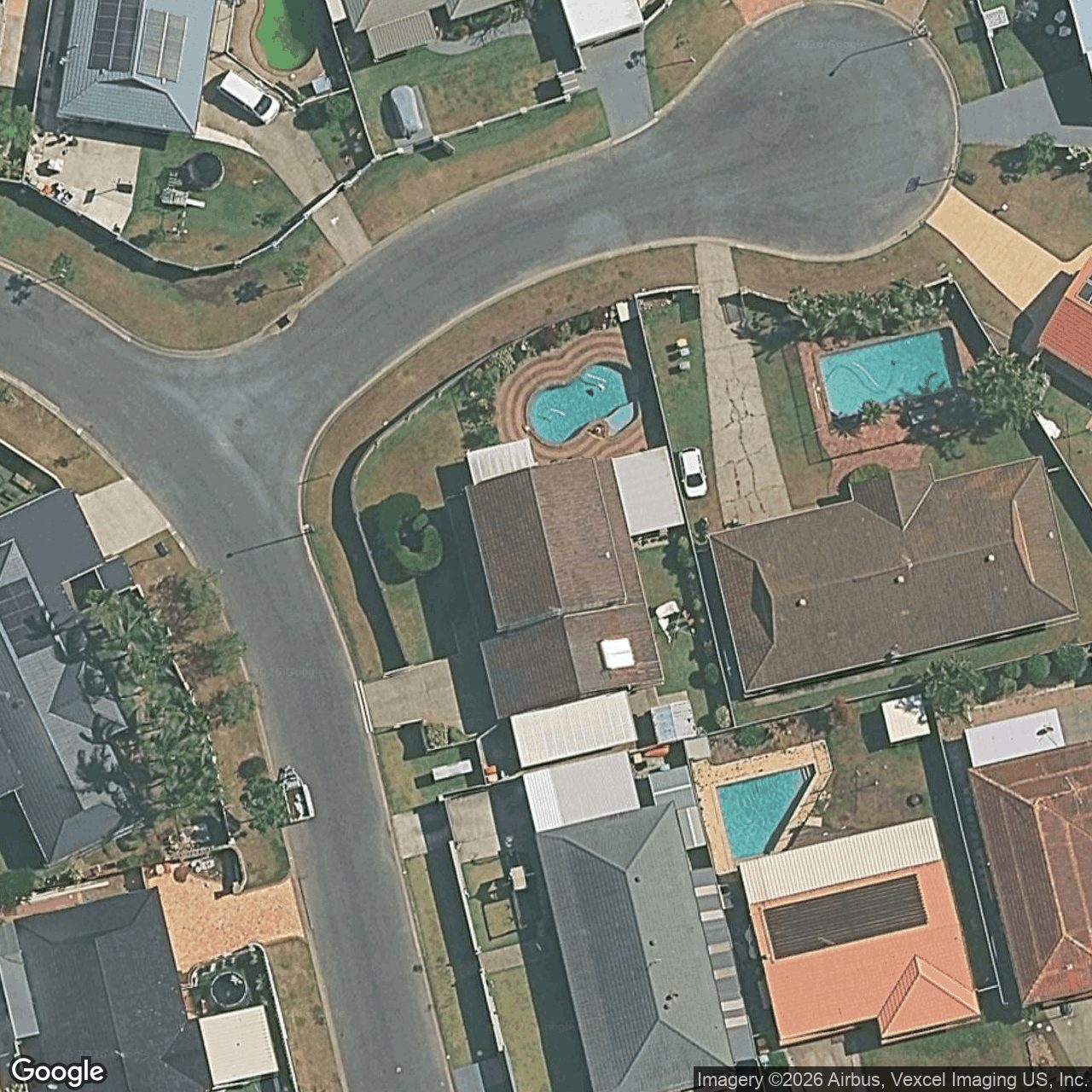 Aerial view of 1 Darter Court, Burleigh Waters QLD 4220