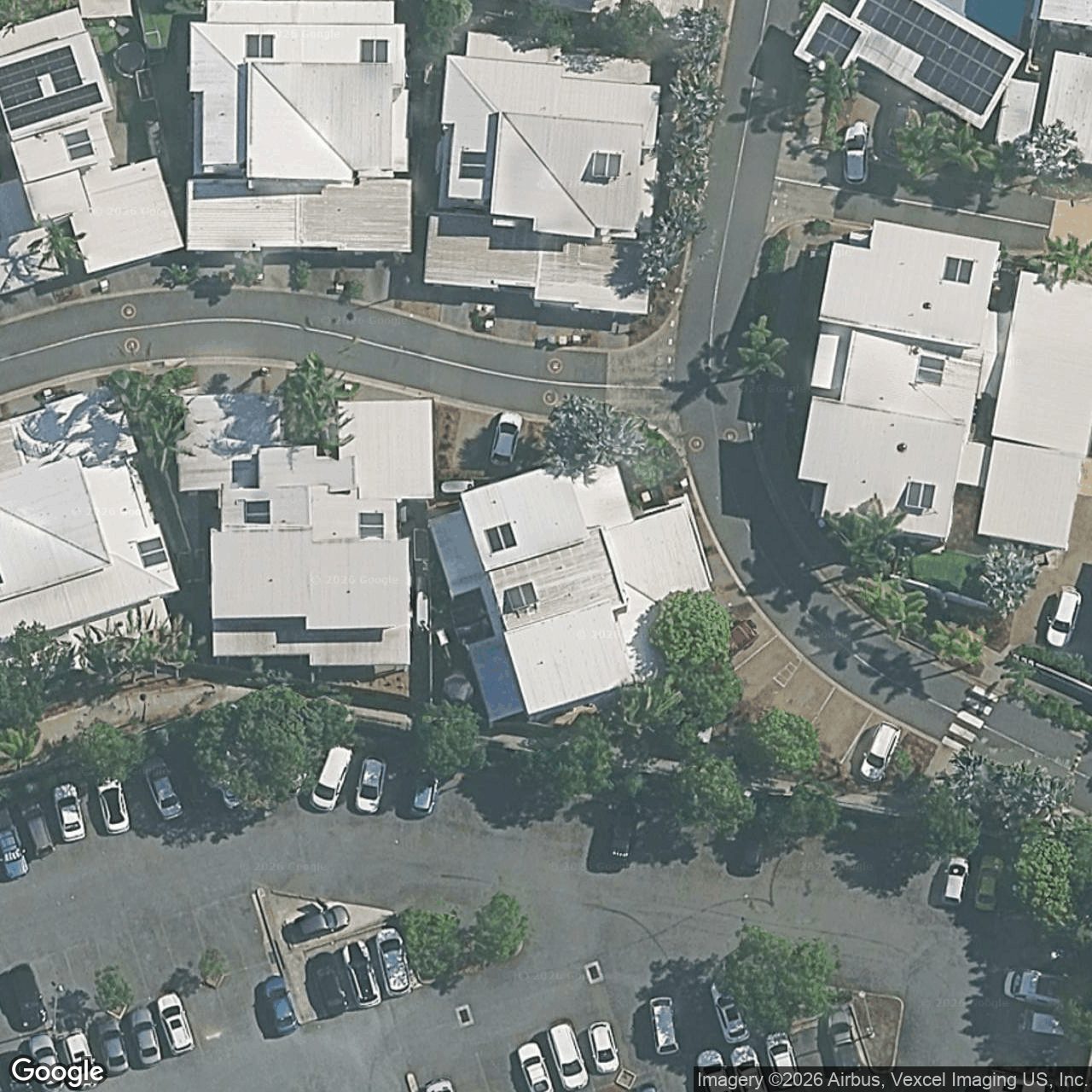 Aerial view of 2 Tours Way, Burleigh Waters QLD 4220