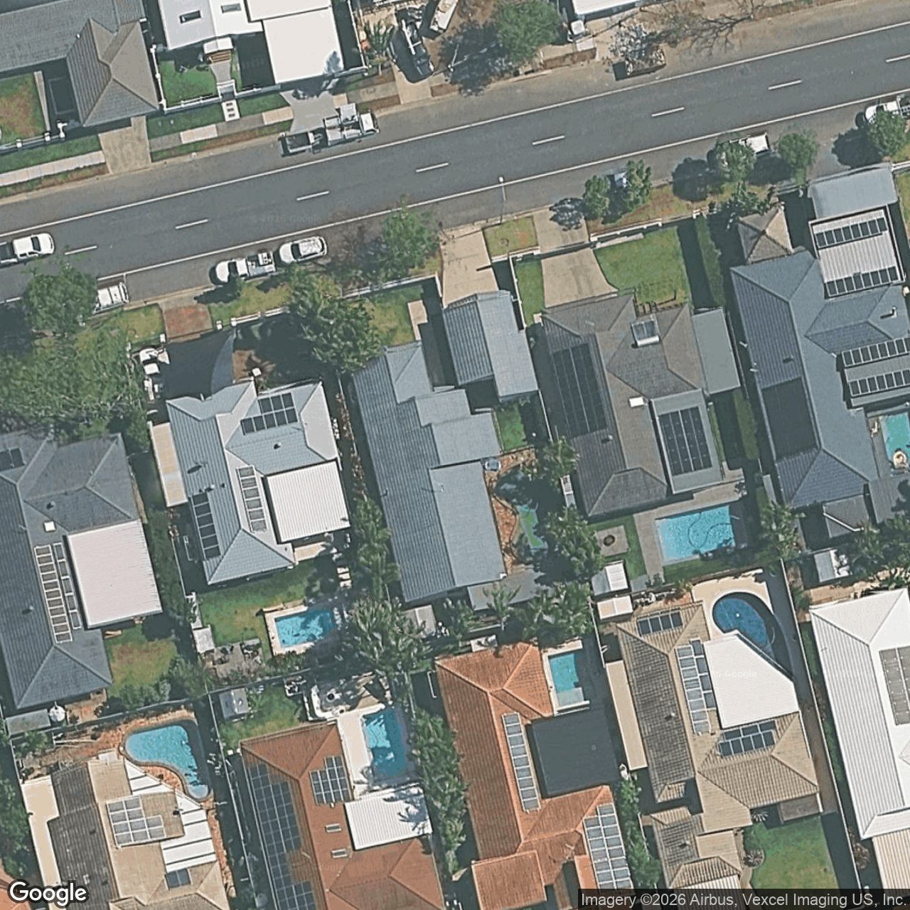 Aerial view of 12 Auk Avenue, Burleigh Waters QLD 4220