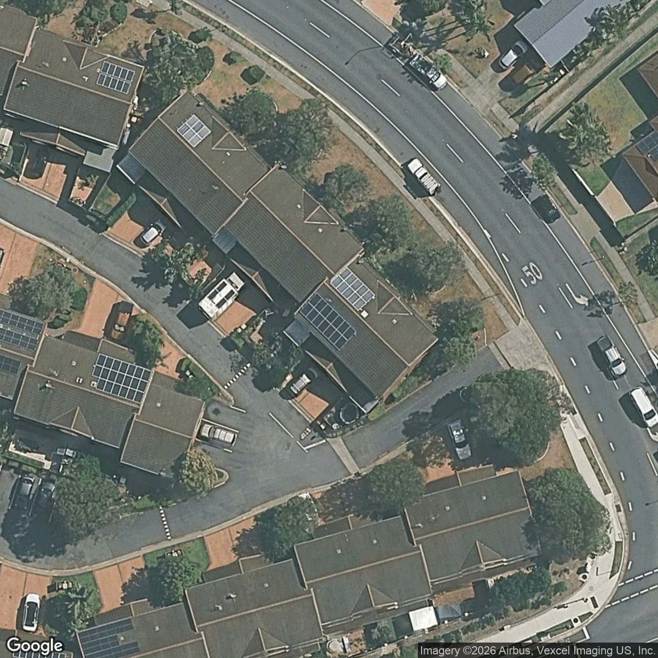 Aerial view of 16/2 Cassowary Drive