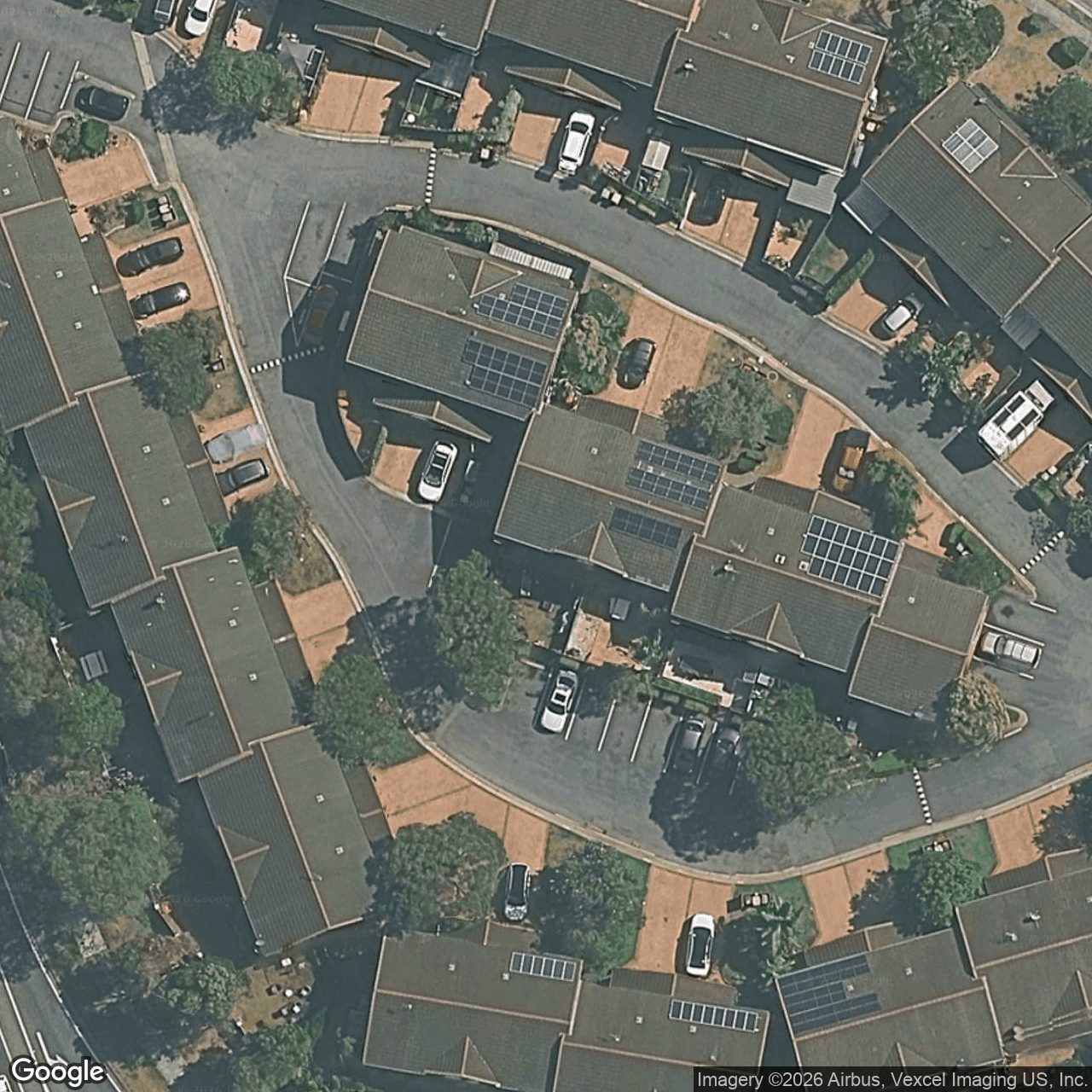 Aerial view of 32/2 Cassowary Drive