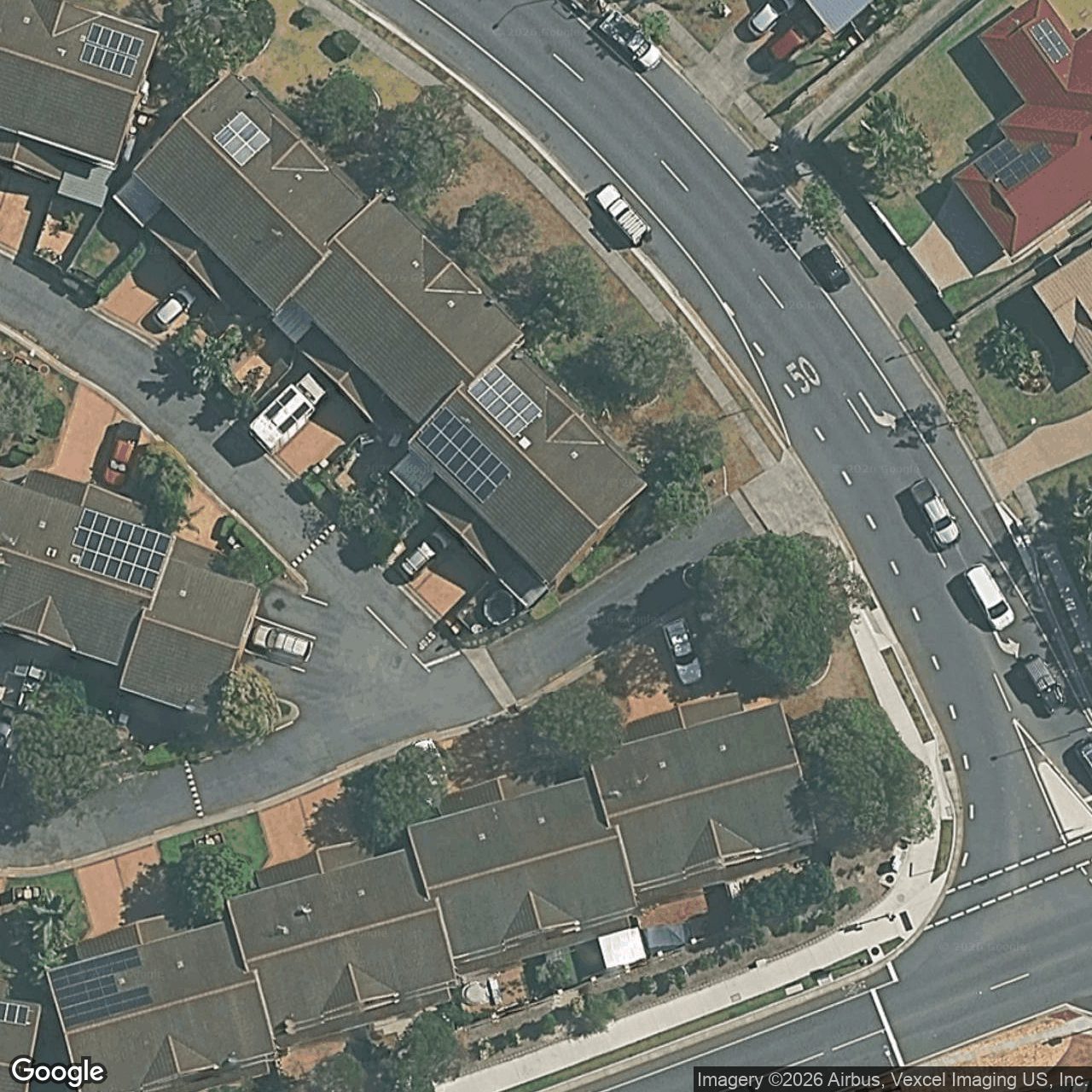 Aerial view of 15/2 Cassowary Drive
