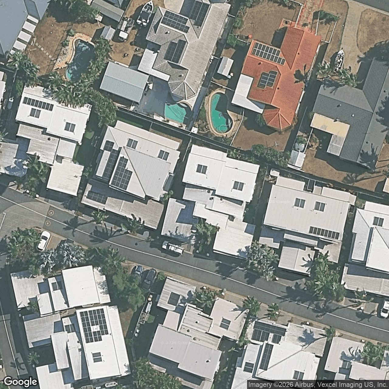 Aerial view of 72 Venice Street, Burleigh Waters QLD 4220