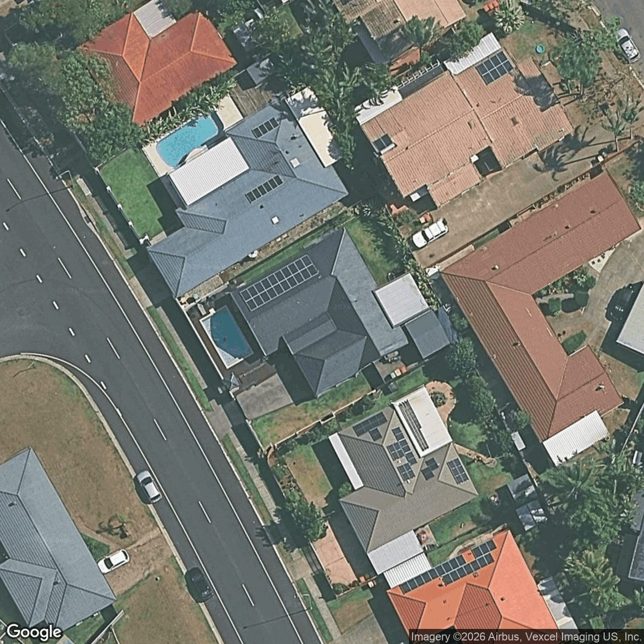 Aerial view of 10 Dunlin Drive, Burleigh Waters QLD 4220