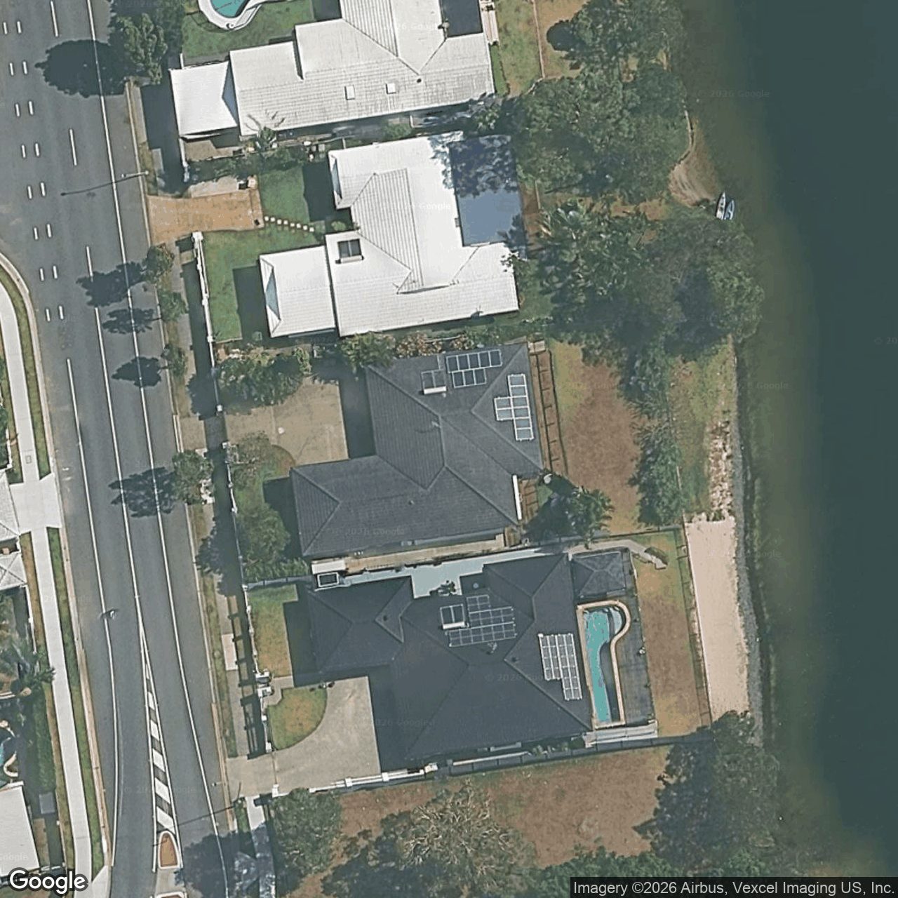 Aerial view of 62 Dunlin Drive, Burleigh Waters QLD 4220