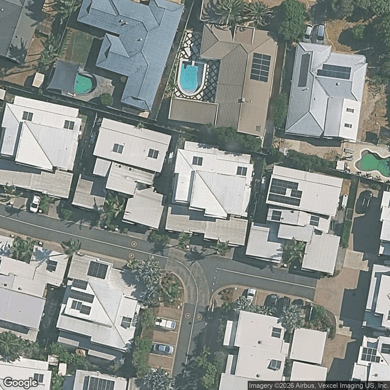 Aerial view of 80 Venice Street, Burleigh Waters QLD 4220