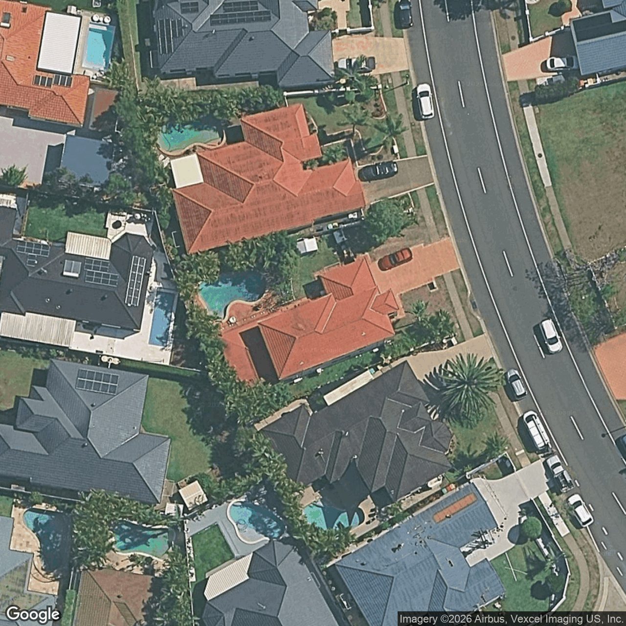 Aerial view of 117 Dunlin Drive, Burleigh Waters QLD 4220
