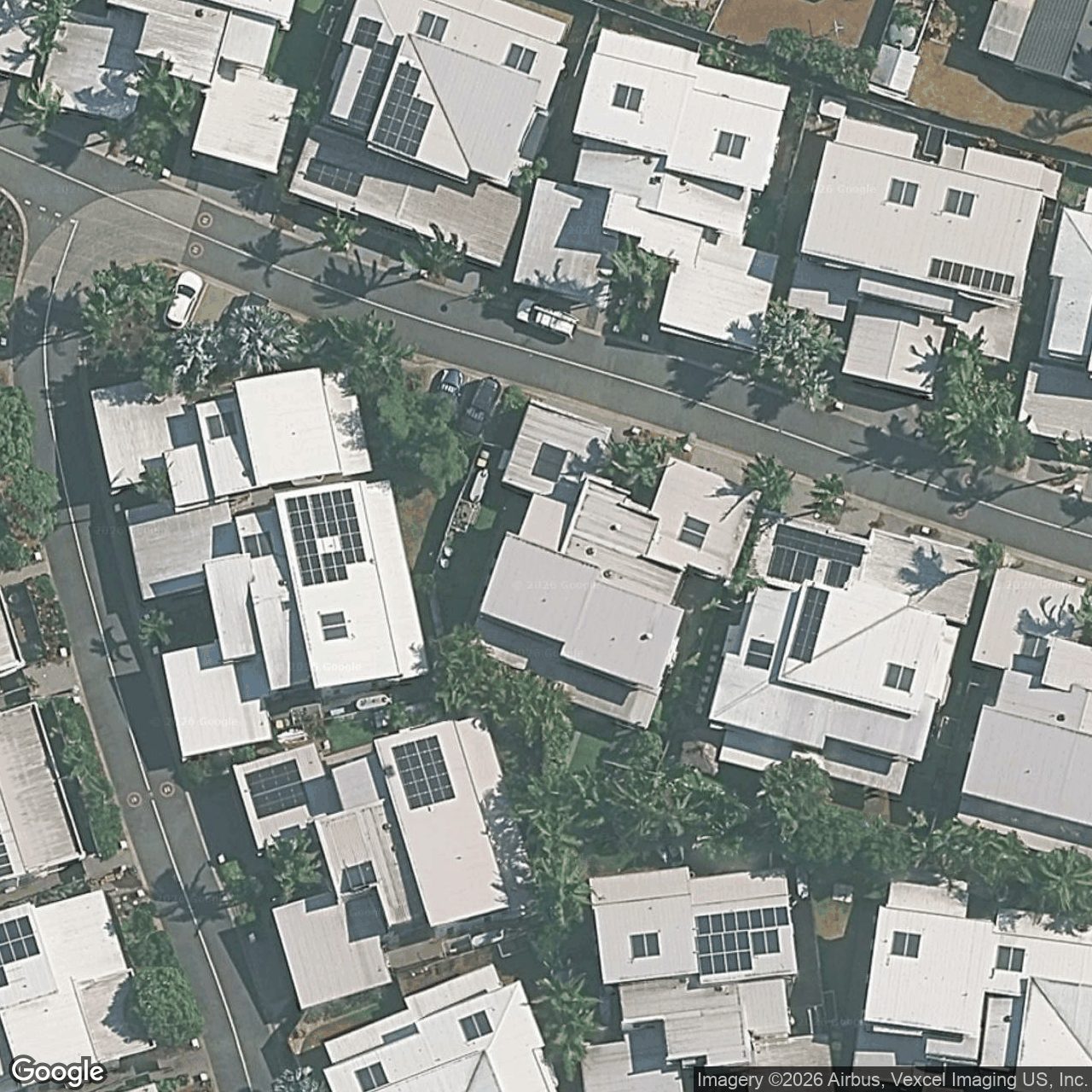 Aerial view of 63 Venice Street, Burleigh Waters QLD 4220