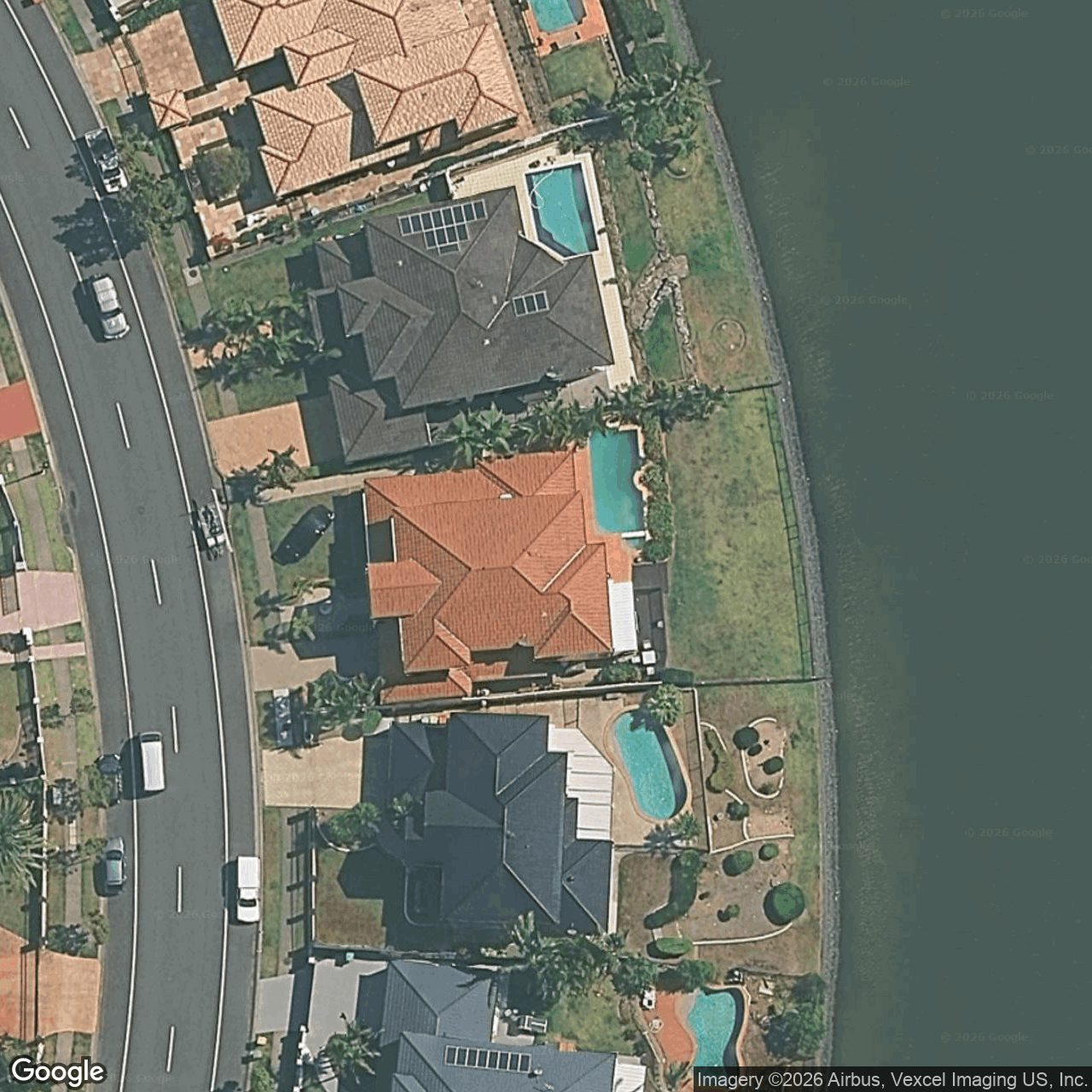 Aerial view of 162 Dunlin Drive, Burleigh Waters QLD 4220
