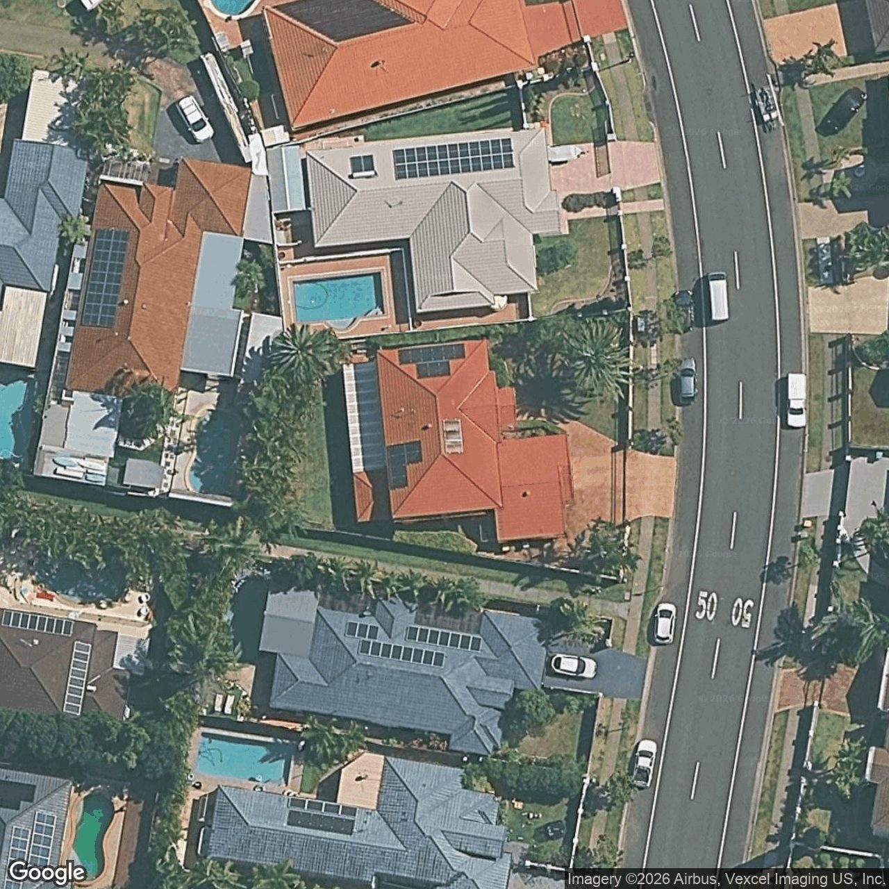 Aerial view of 137 Dunlin Drive, Burleigh Waters QLD 4220