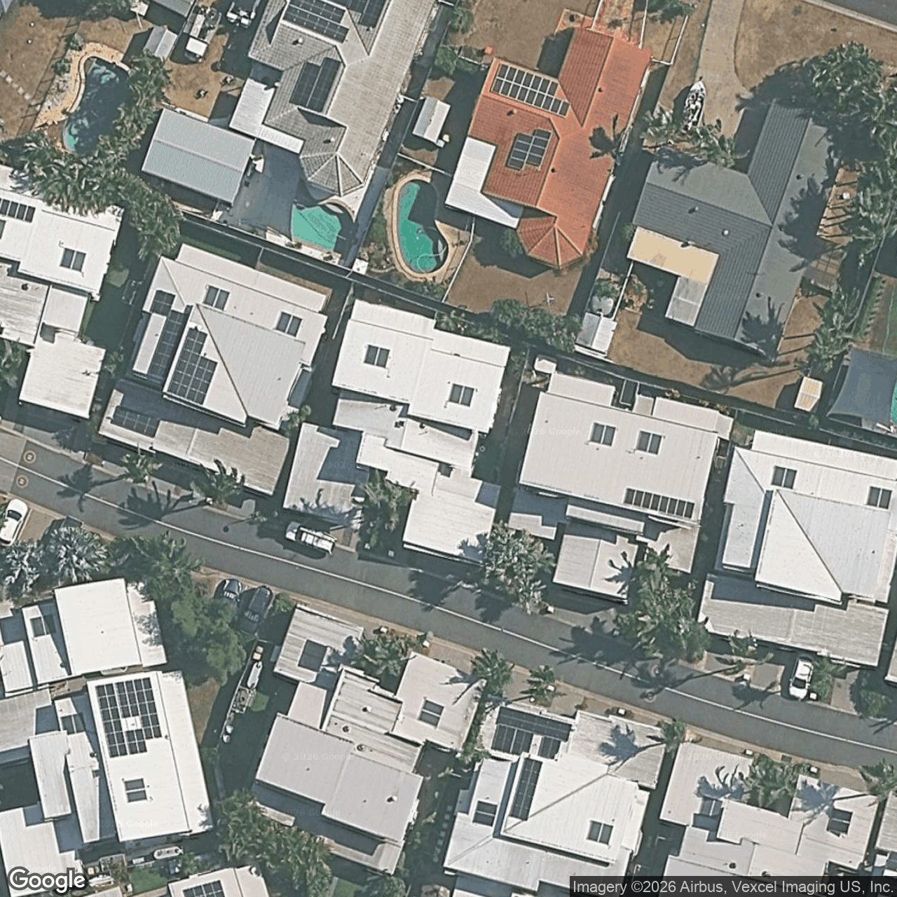 Aerial view of 73 Venice Street, Burleigh Waters QLD 4220