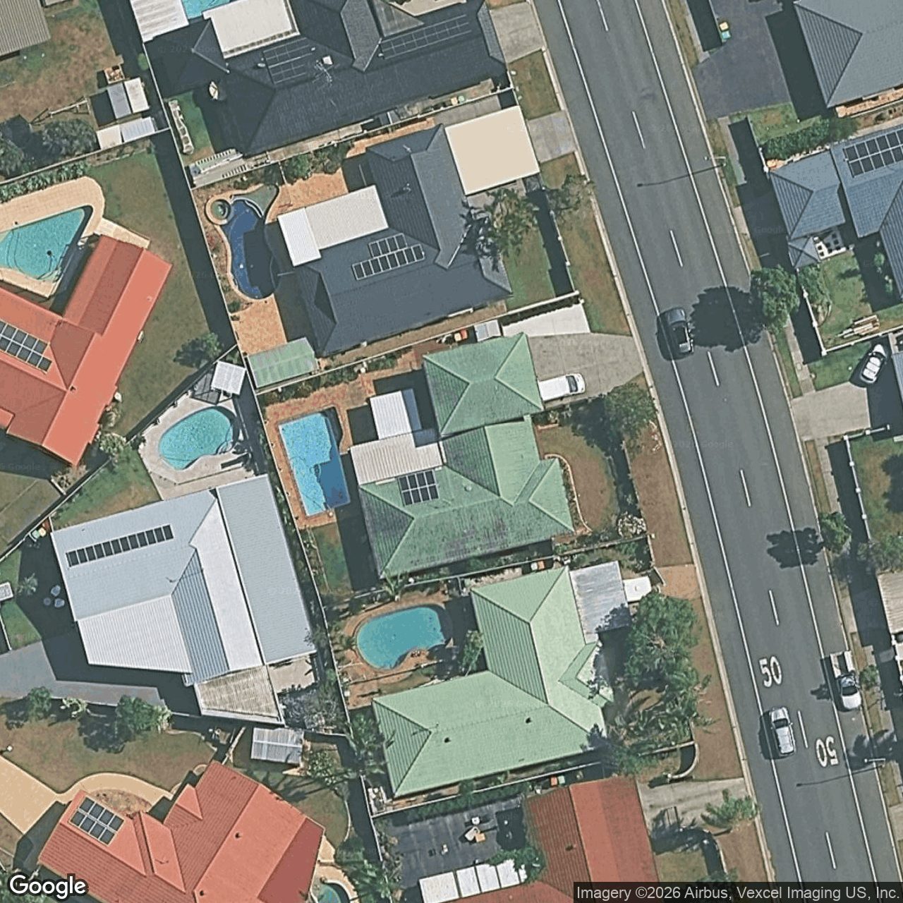 Aerial view of 29 Dunlin Drive, Burleigh Waters QLD 4220
