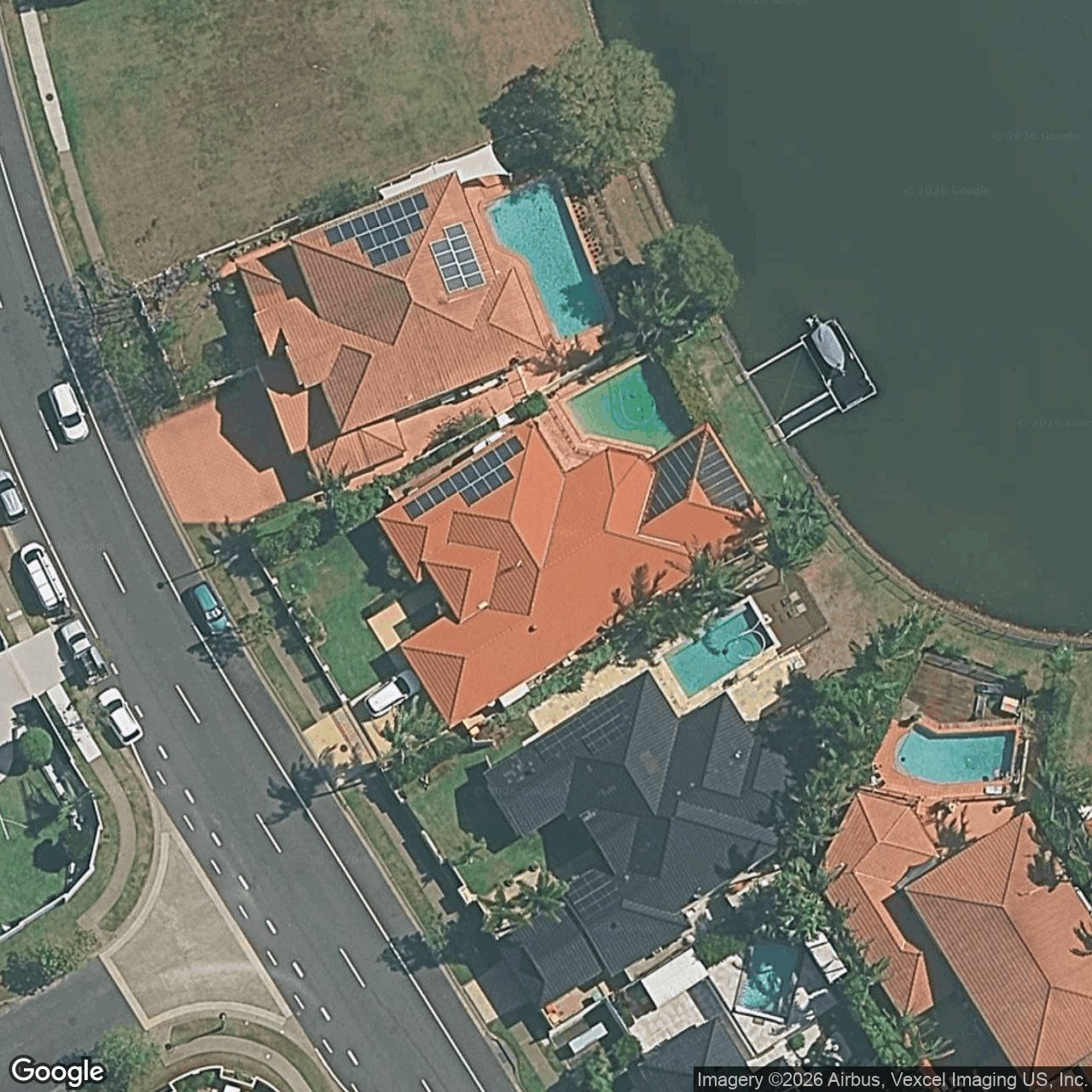 Aerial view of 150 Dunlin Drive, Burleigh Waters QLD 4220