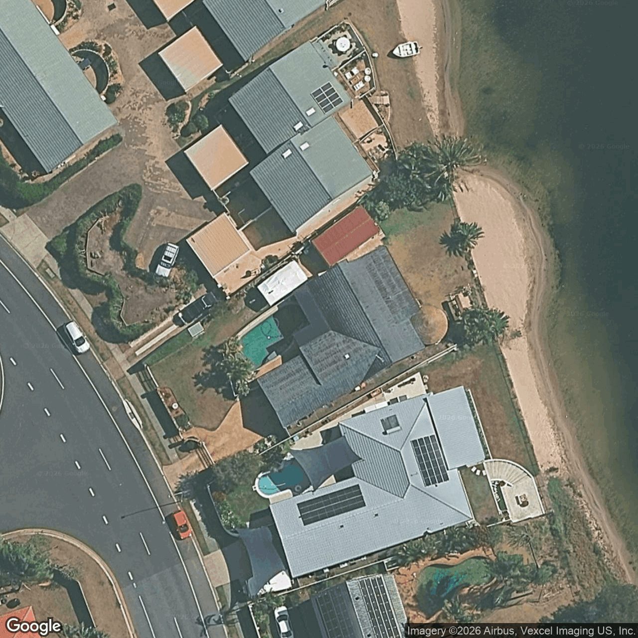 Aerial view of 32 Dunlin Drive, Burleigh Waters QLD 4220
