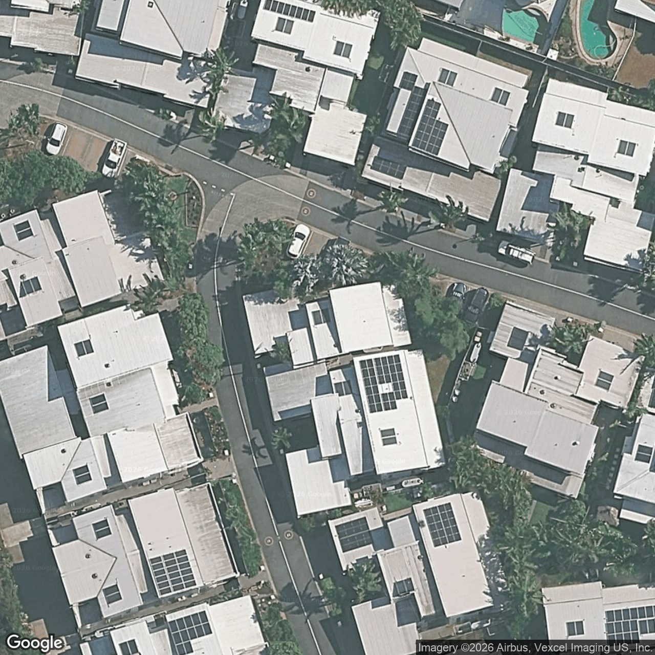 Aerial view of 42 Lillie Street, Burleigh Waters QLD 4220