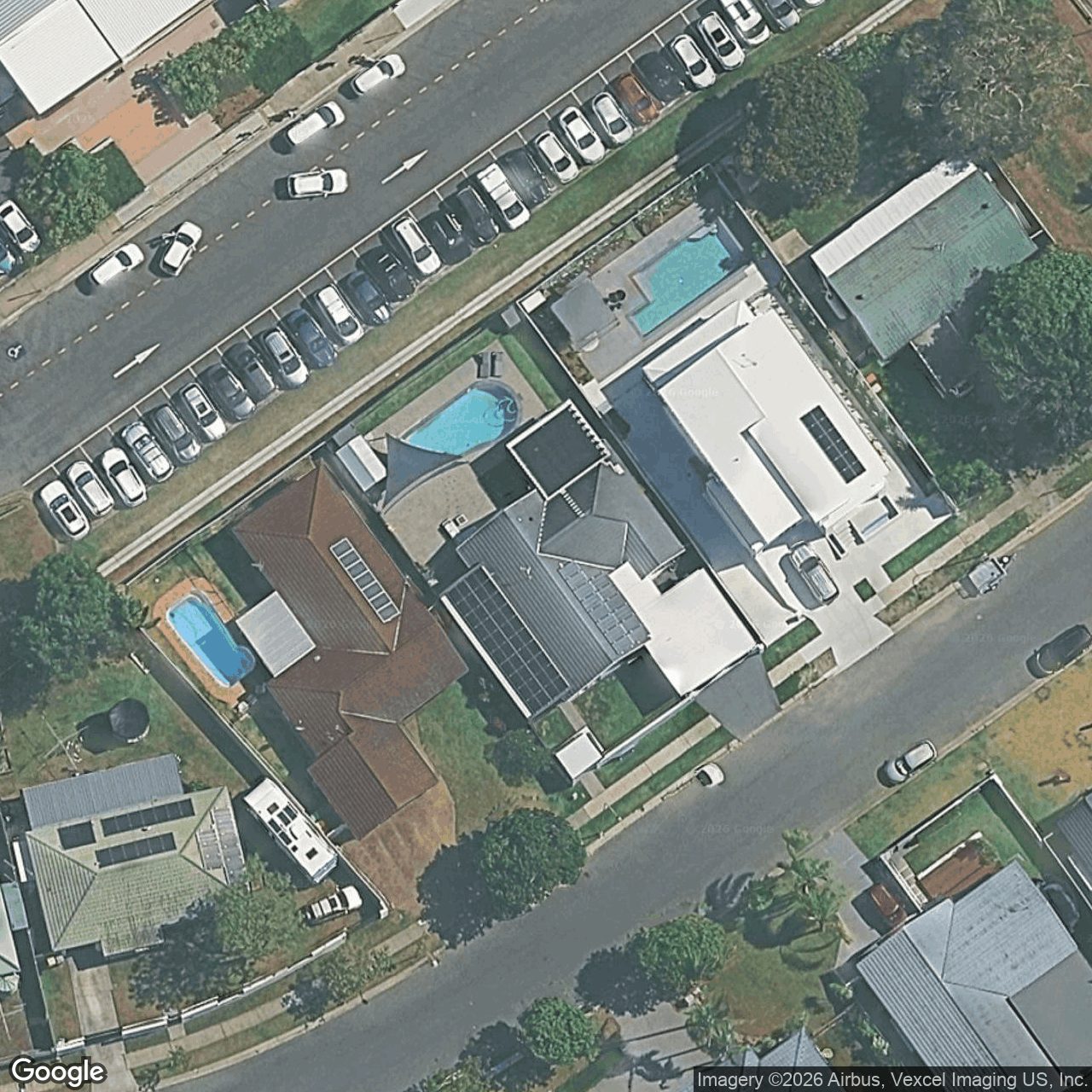 Aerial view of 39 Razorbill Street, Burleigh Waters QLD 4220