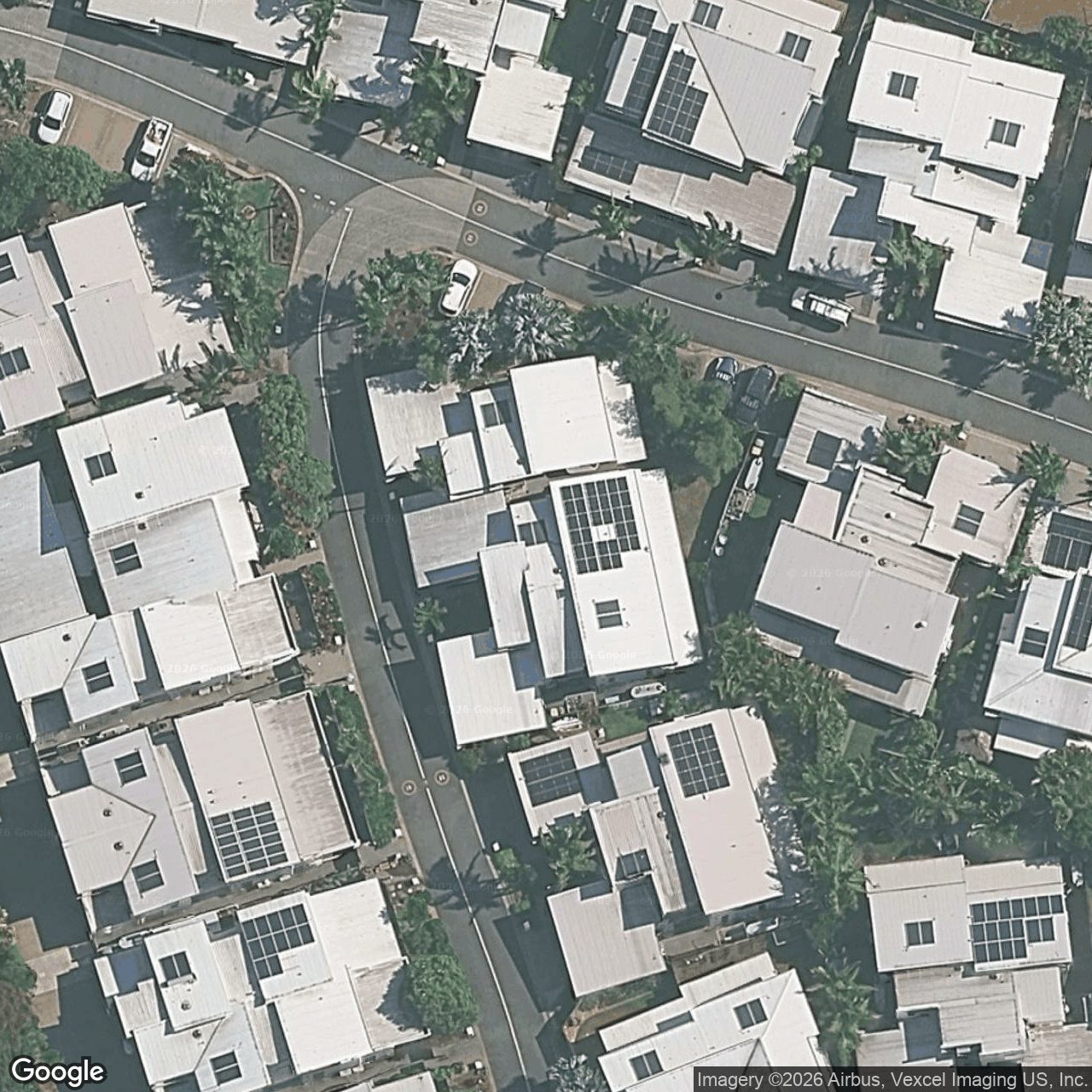 Aerial view of 43 Lillie Street, Burleigh Waters QLD 4220