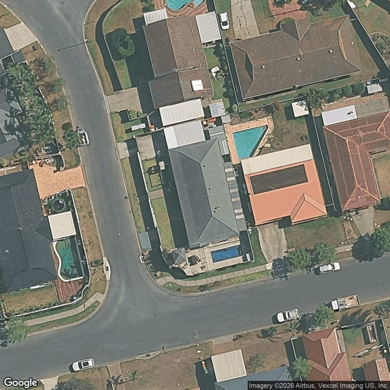 Aerial view of 11 Razorbill Street, Burleigh Waters QLD 4220