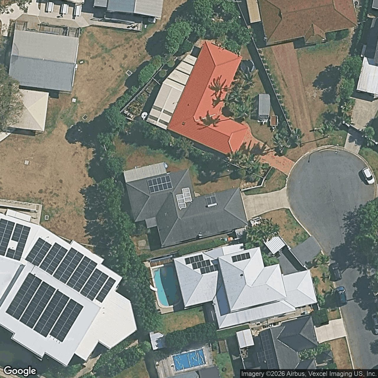 Aerial view of 6 Moorhen Place, Burleigh Waters, QLD 4220