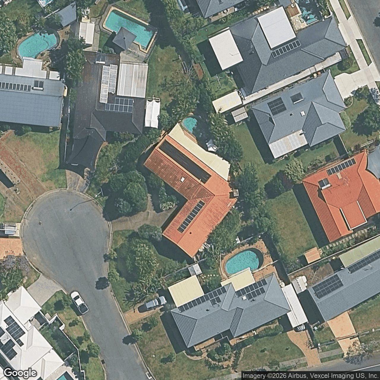 Aerial view of 3 Swan Place, Burleigh Waters QLD 4220