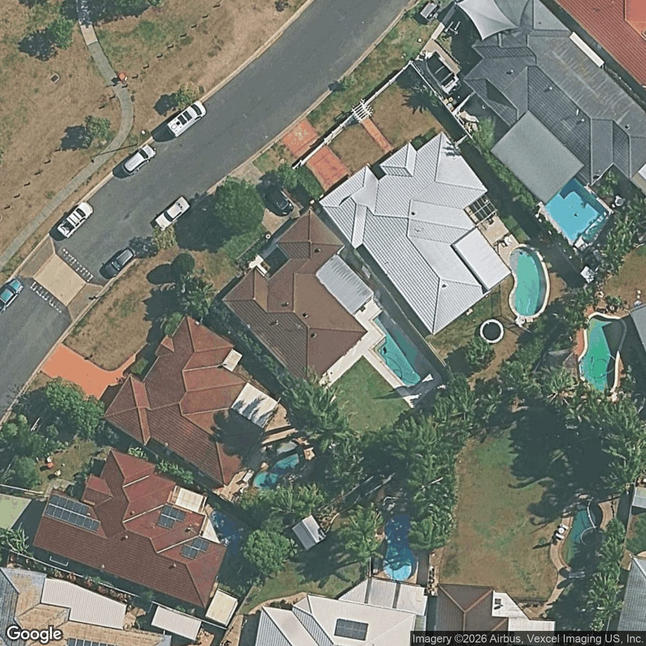 Aerial view of 68 Coronet Crescent, Burleigh Waters QLD 4220