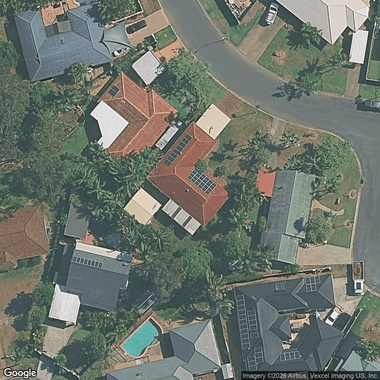 Aerial view of 12 Kinglet Street, Burleigh Waters QLD 4220