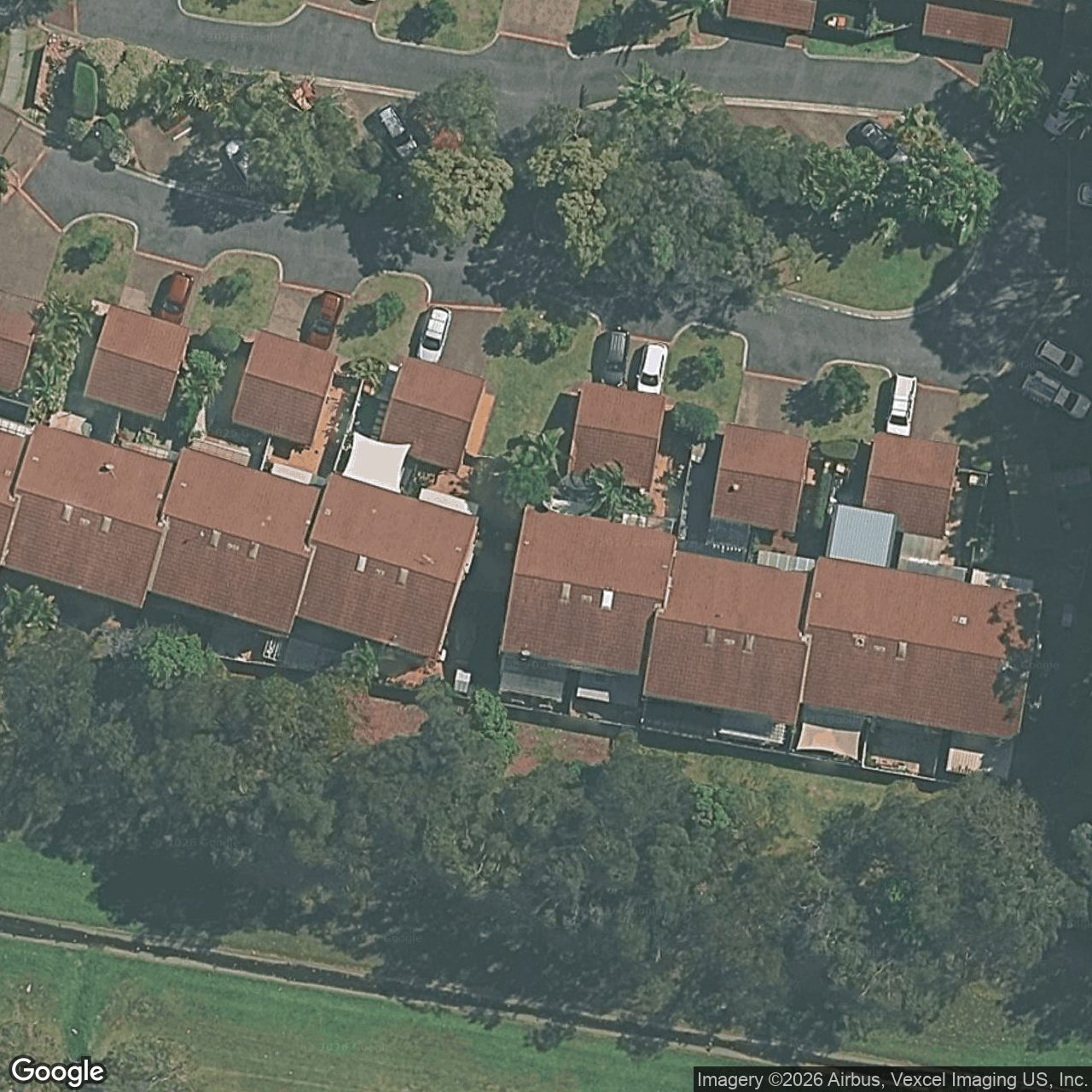 Aerial view of 18/18 Bottlewood Court