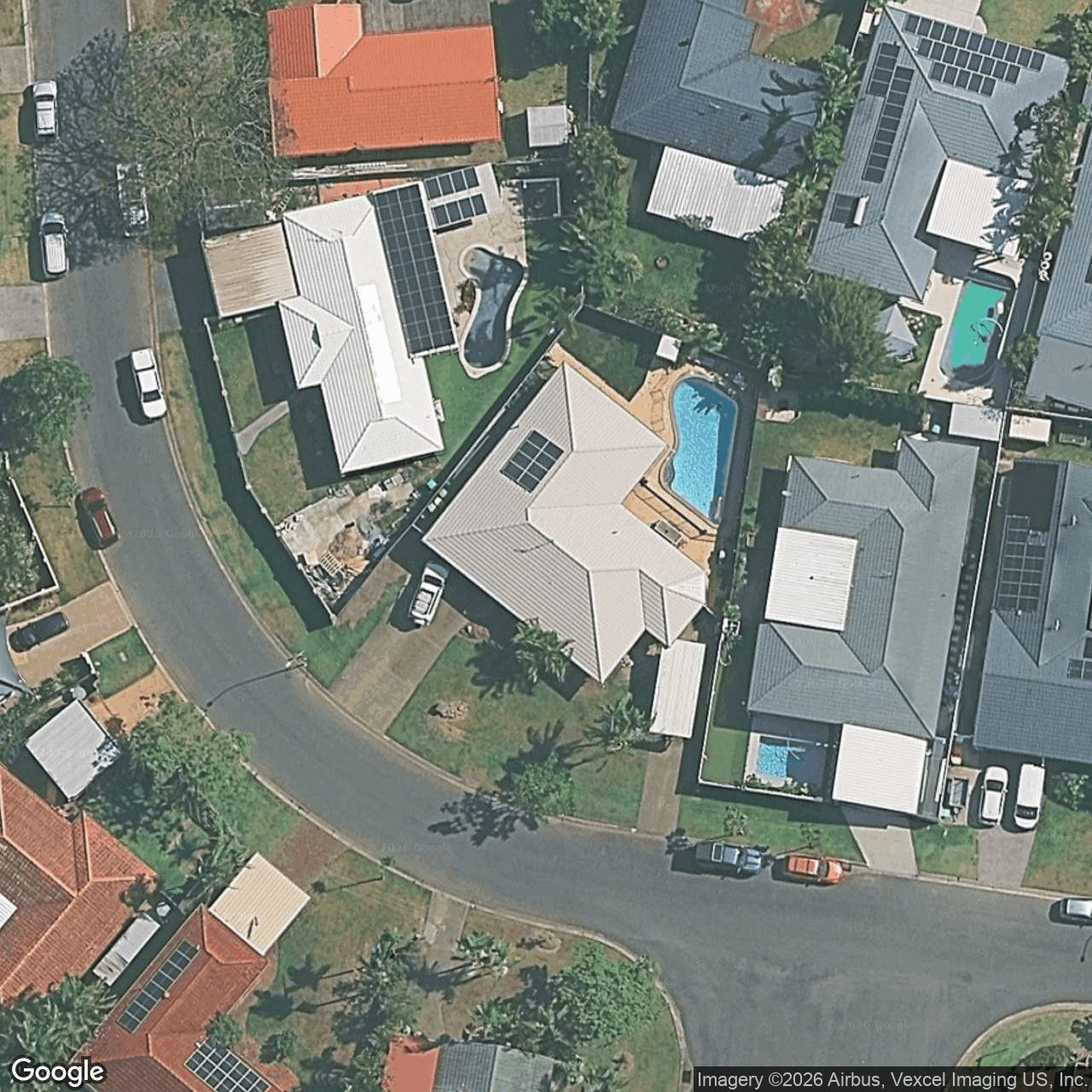 Aerial view of 15 Kinglet Street, Burleigh Waters QLD 4220