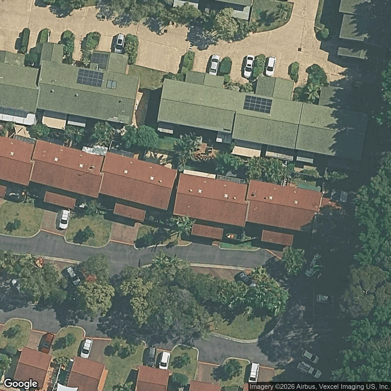 Aerial view of 7/18 Bottlewood Court