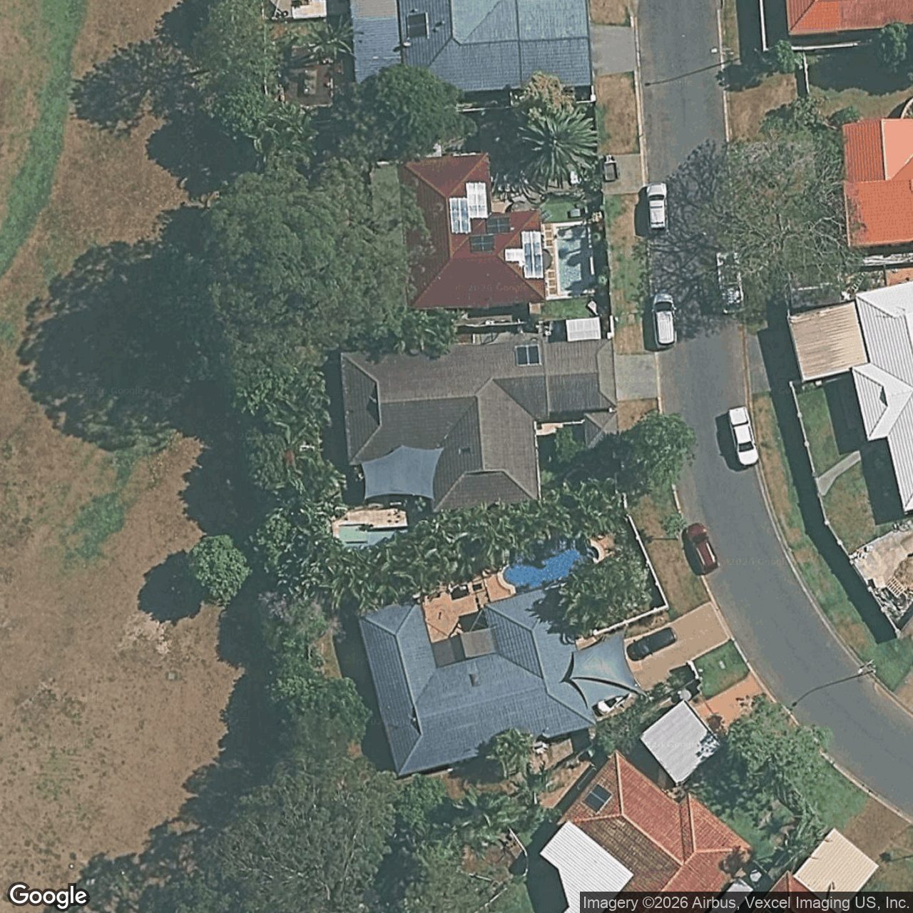 Aerial view of 18 Kinglet Street, Burleigh Waters QLD 4220