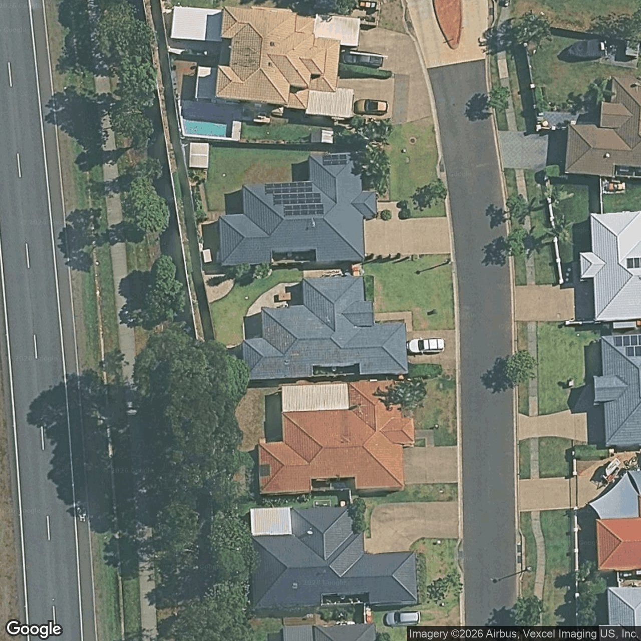Aerial view of 65 Harrier Drive, Burleigh Waters QLD 4220