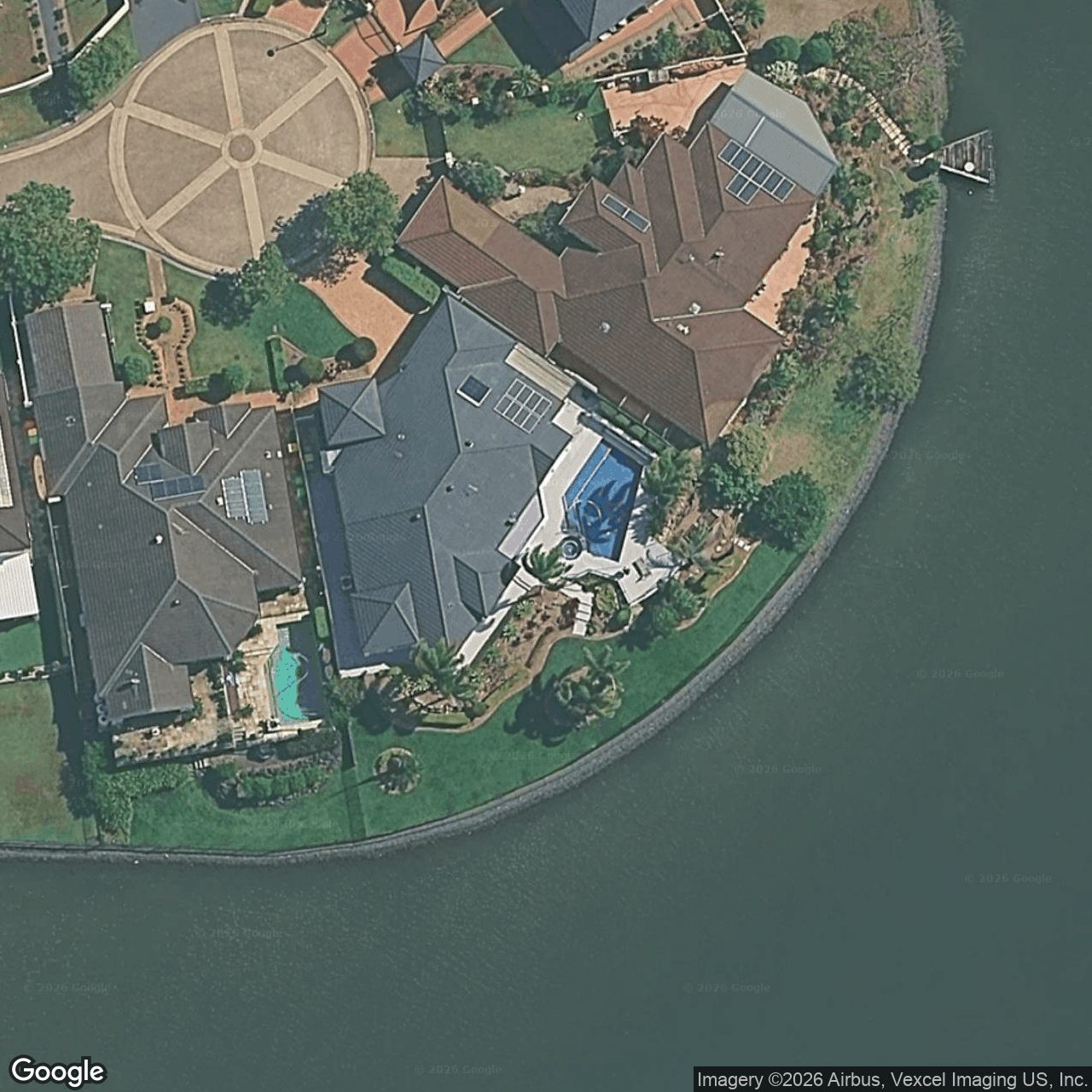 Aerial view of 15 Palmyra Court, Burleigh Waters QLD 4220