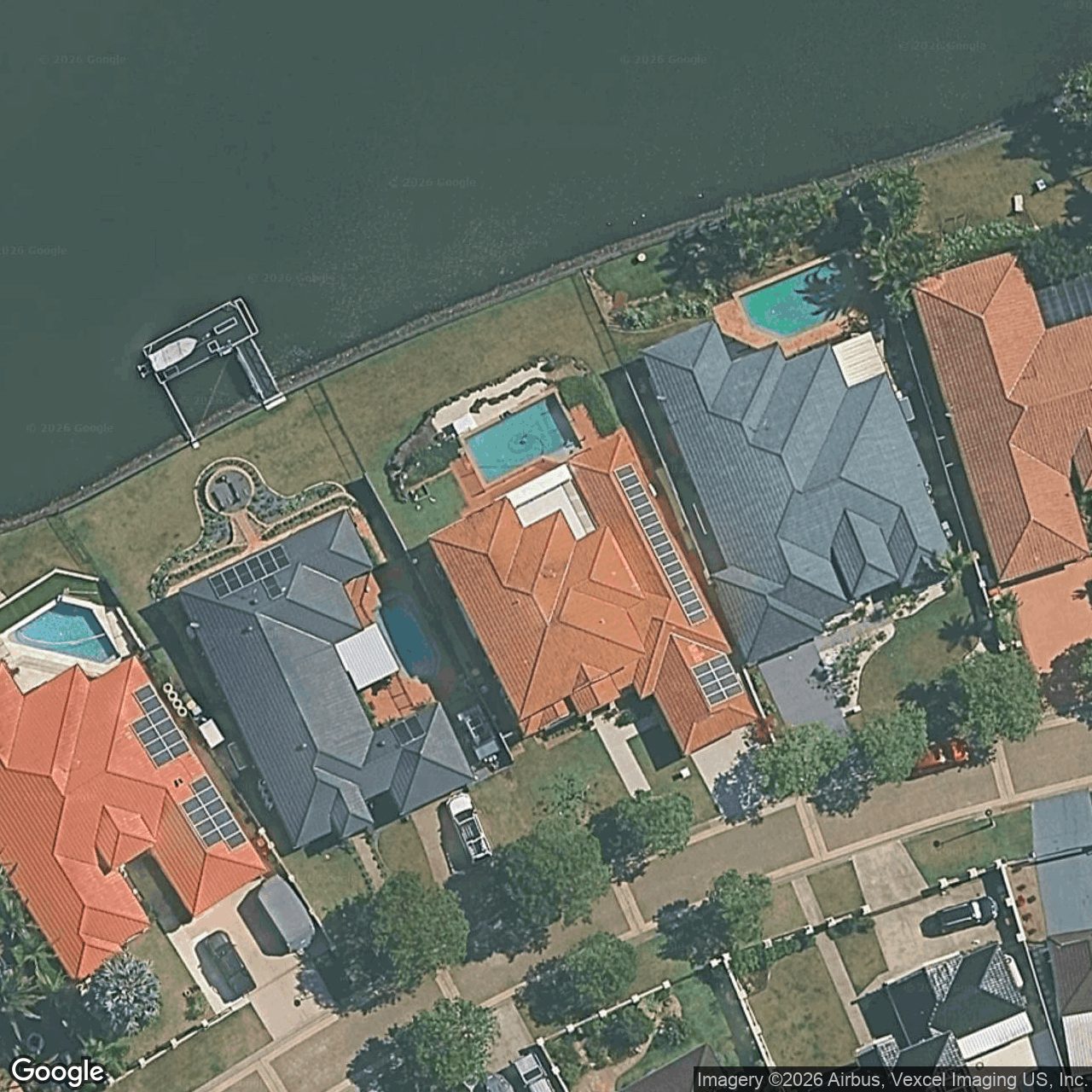 Aerial view of 10 Palmyra Court, Burleigh Waters QLD 4220