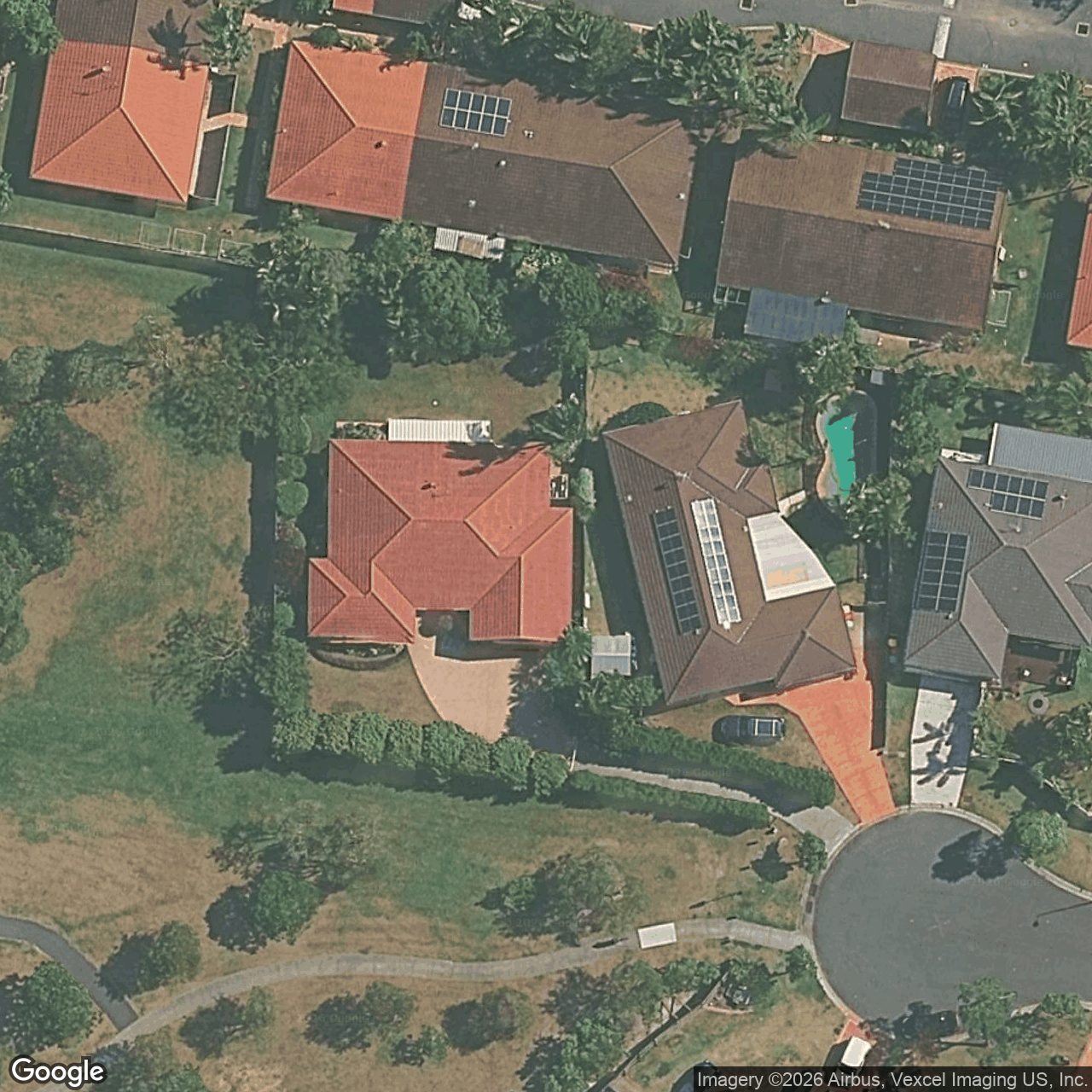 Aerial view of 53 Grebe Place, Burleigh Waters QLD 4220
