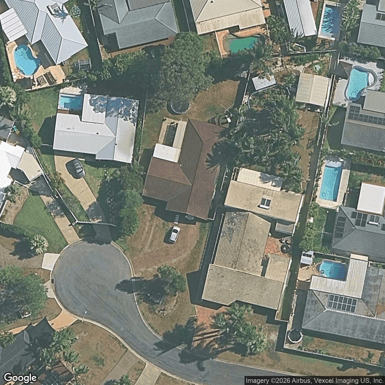 Aerial view of 5 Boston Place, Burleigh Waters QLD 4220