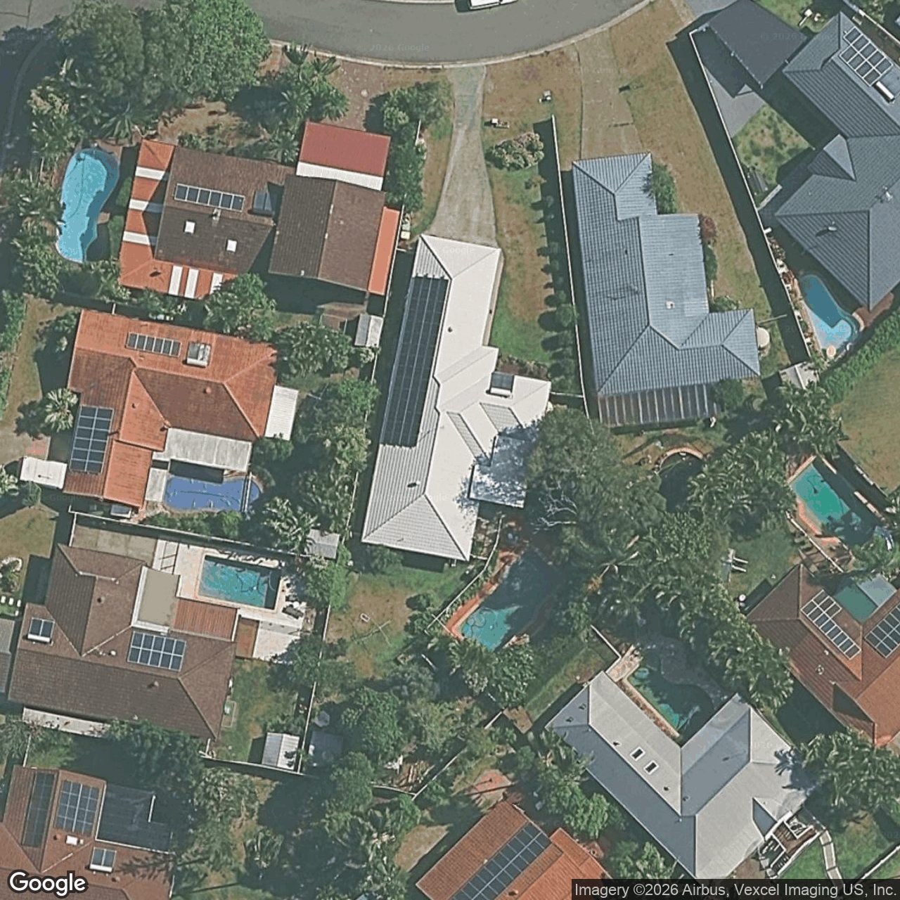 Aerial view of 3 Orr Place, Burleigh Waters QLD 4220