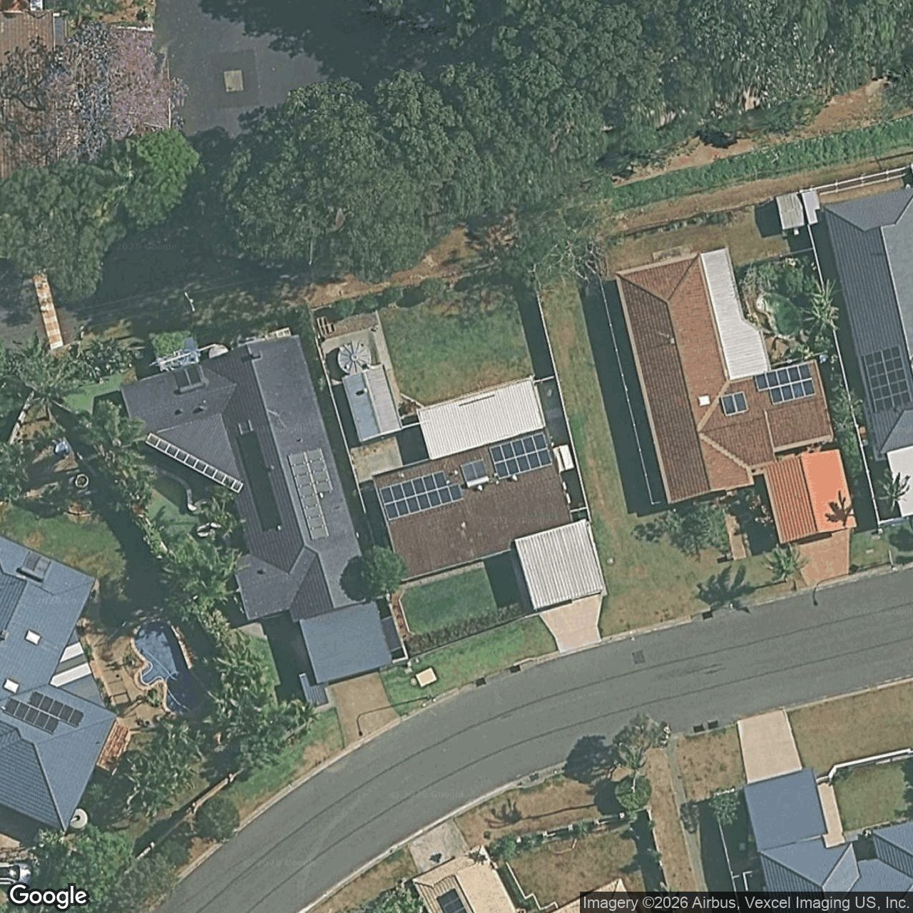 Aerial view of 11 Whitehead Drive, Burleigh Waters QLD 4220