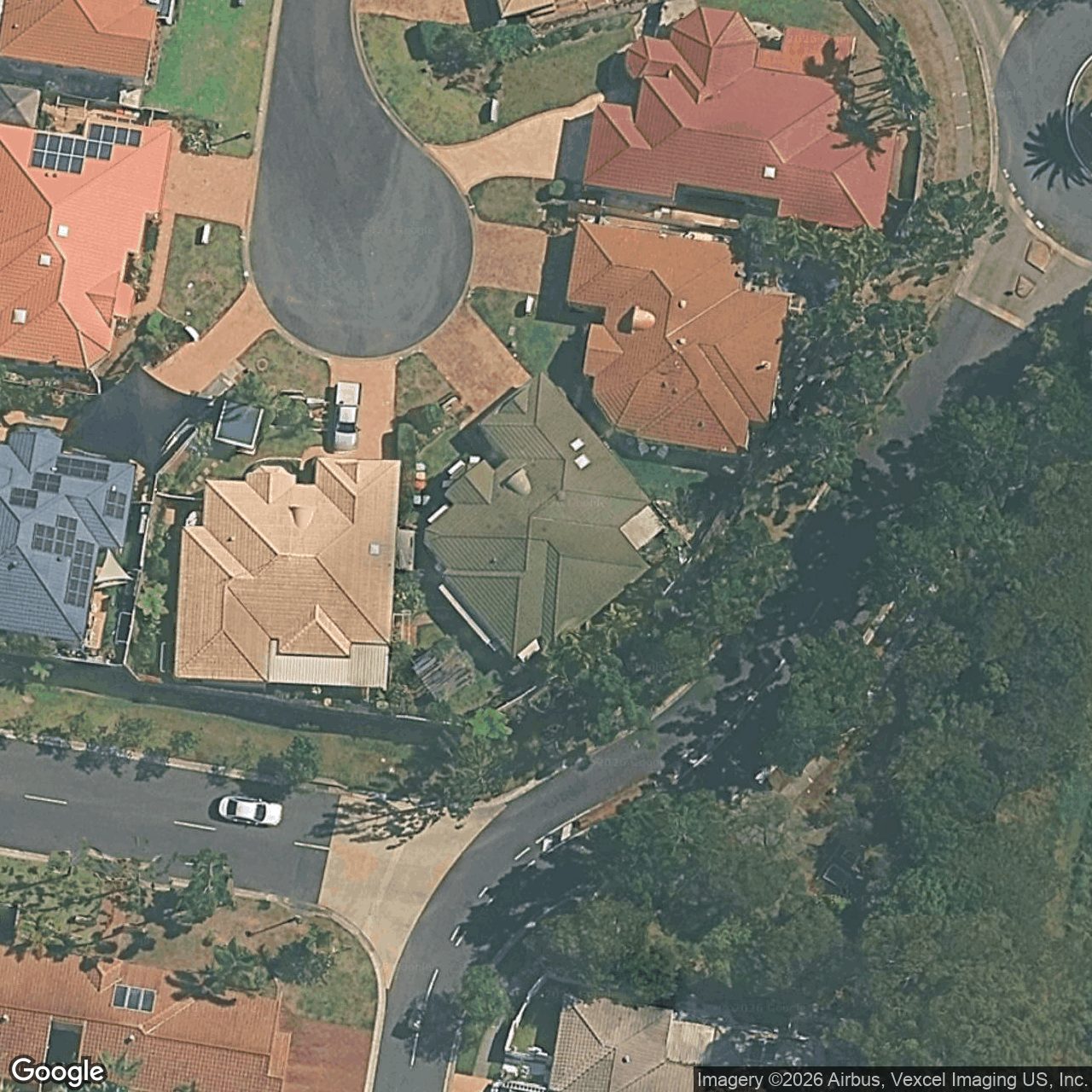Aerial view of 8 Torres Court, Burleigh Waters QLD 4220