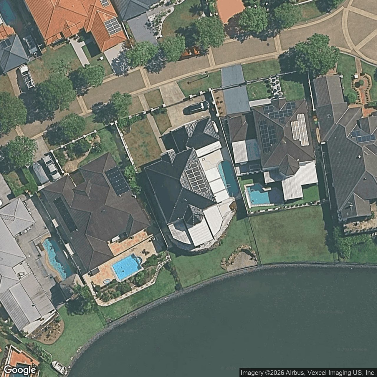 Aerial view of 9 Palmyra Court, Burleigh Waters QLD 4220